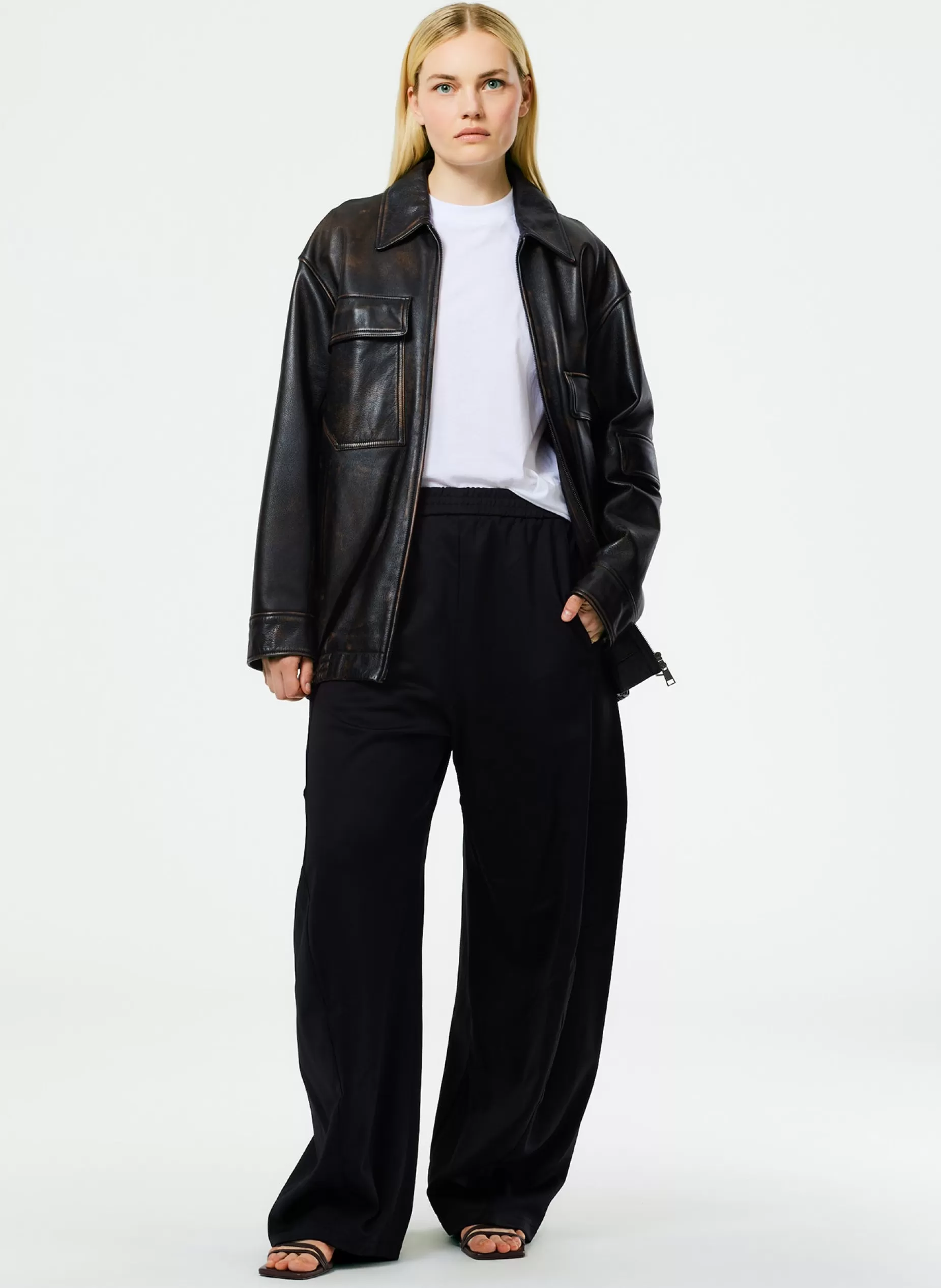 Tibi Pants & Shorts-Active Knit Winslow Pant - Regular