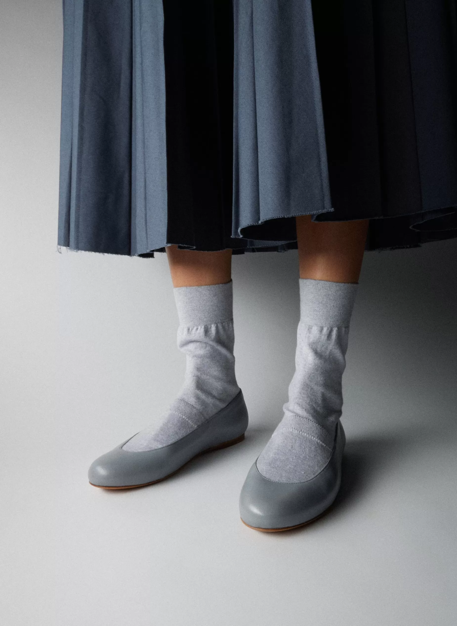 Tibi Flats-Borg Sock Shoe