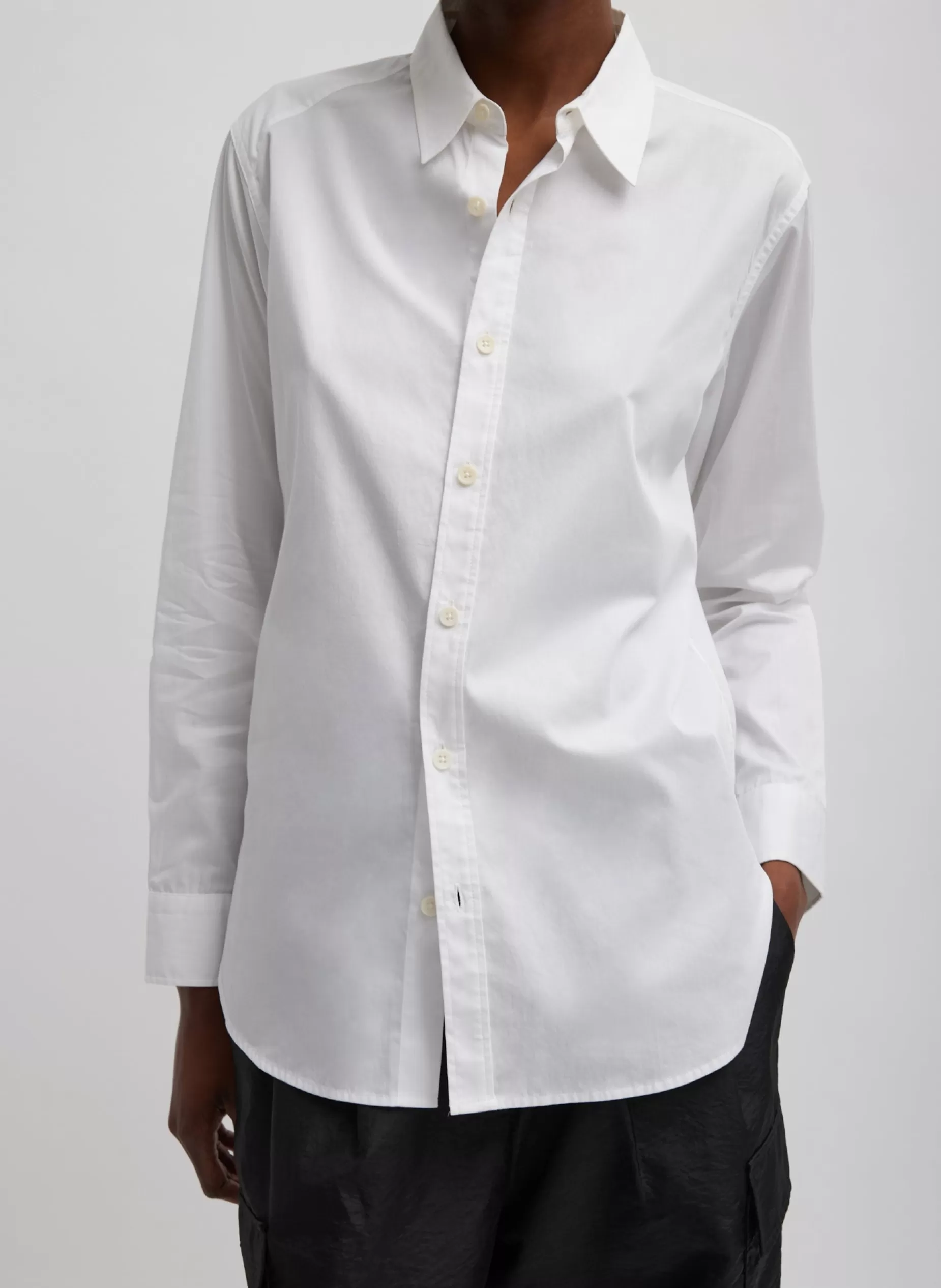 Tibi Tops | Fundamentals - WOFs-Charlie Men's Slim Shirt