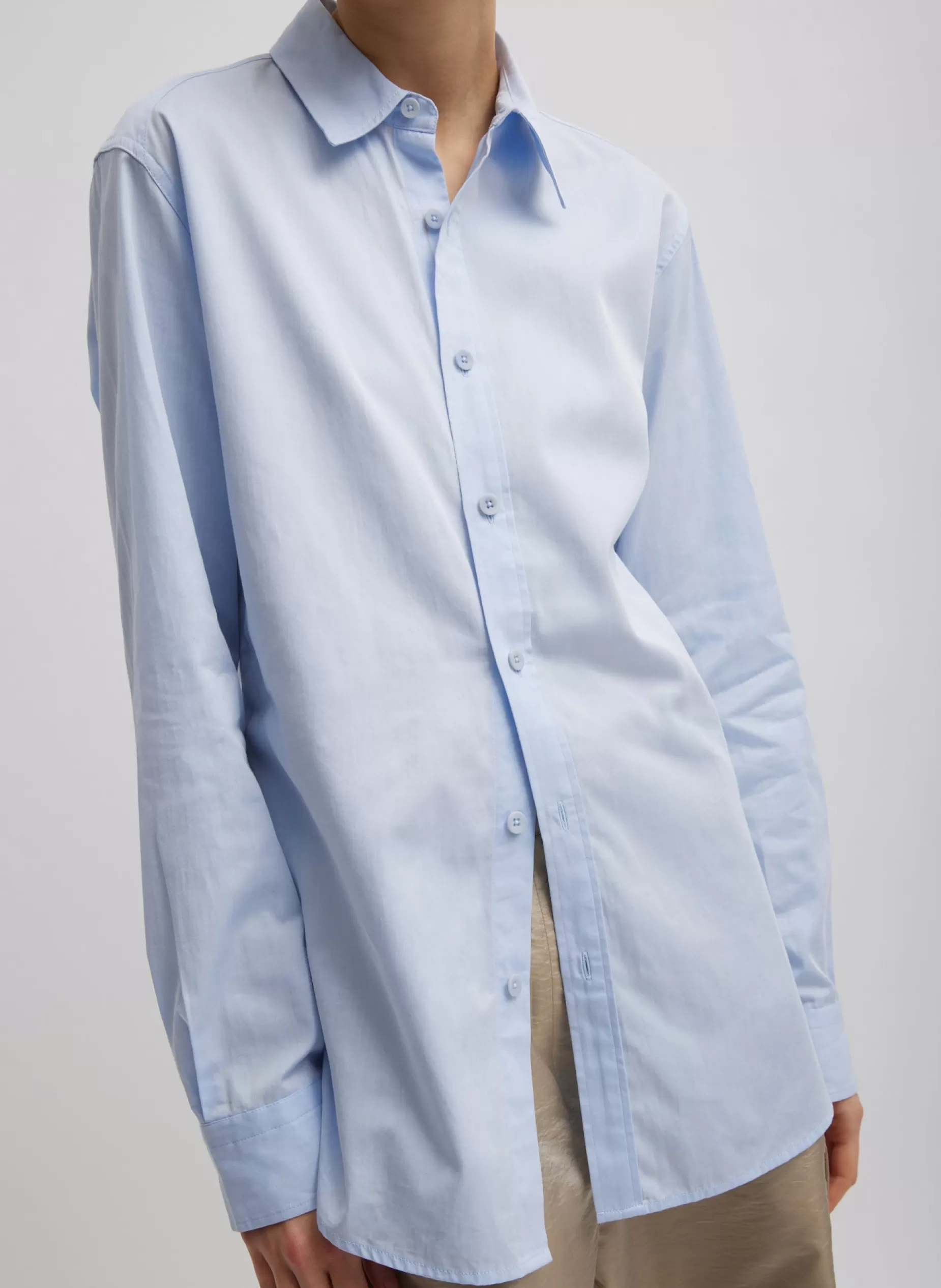 Tibi Tops | Fundamentals - WOFs-Charlie Men's Slim Shirt