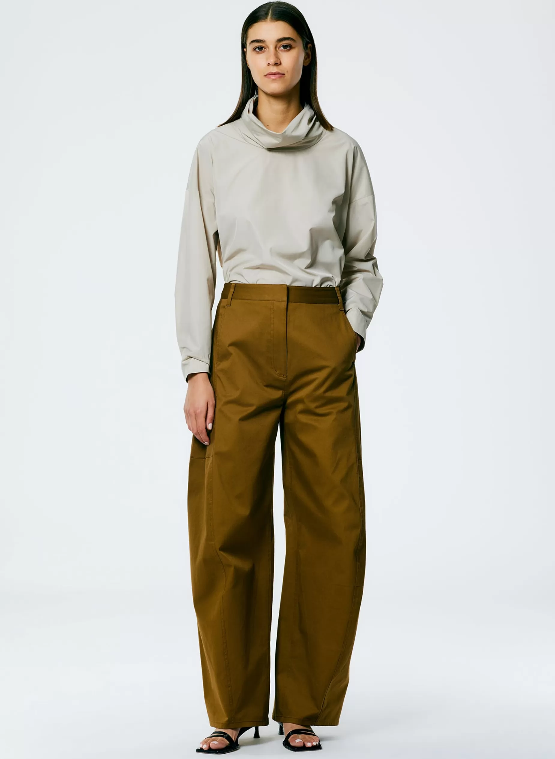 Tibi Pants & Shorts-Chino Sid Pant - Petite