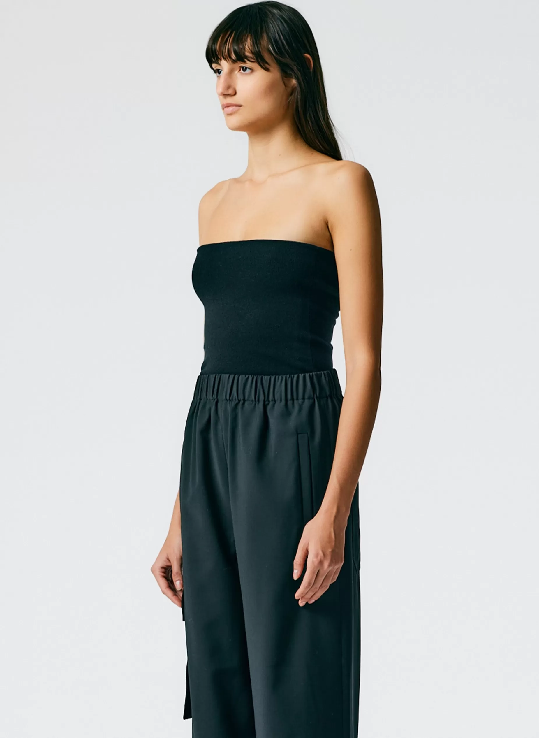 Tibi Knitwear & Sweatshirts | Fundamentals - WOFs-Compact Stretch Cashmere Tube Top