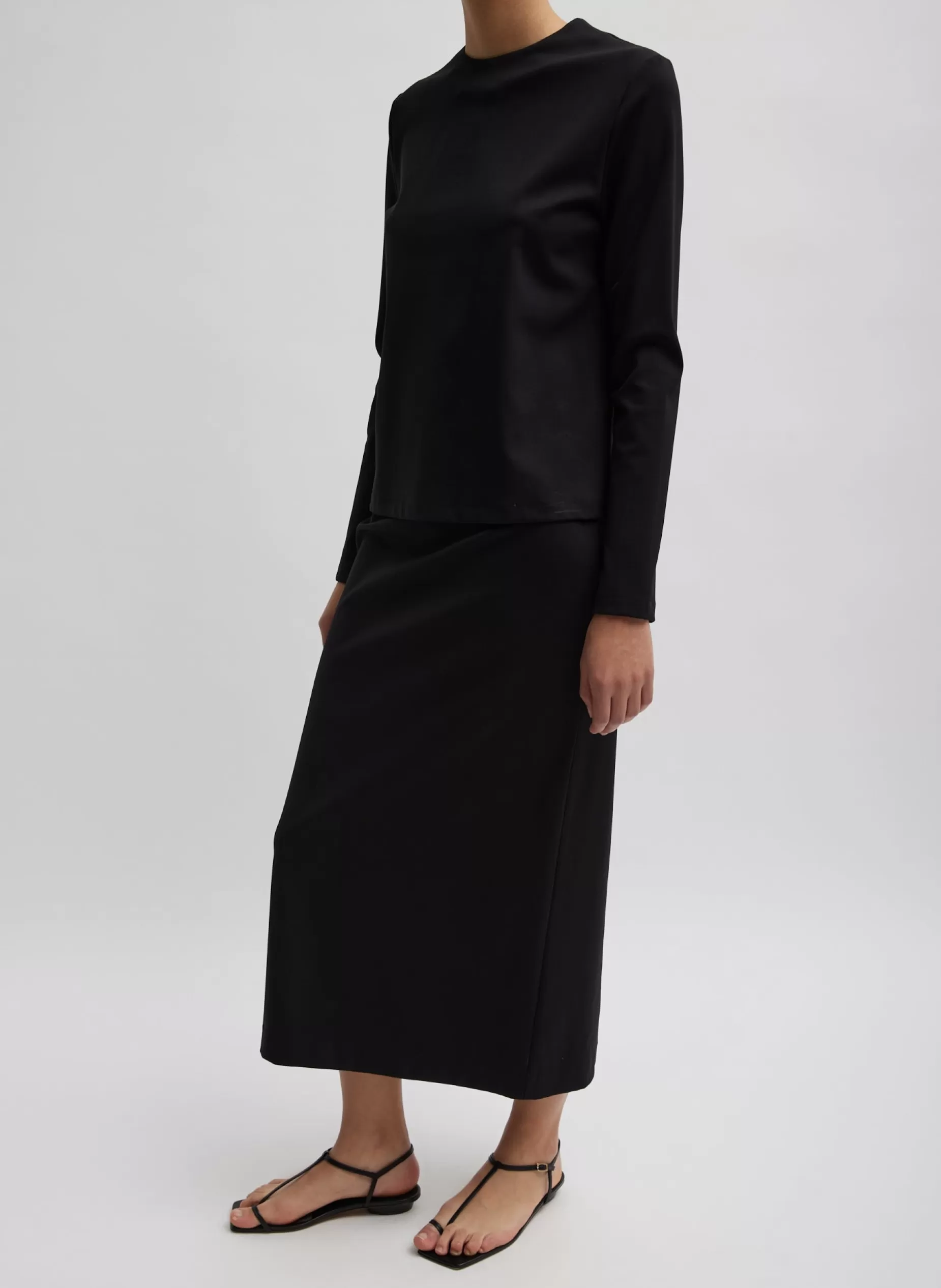 Tibi Skirts | Fundamentals - WOFs-Compact Ultra Stretch Knit Pencil Skirt