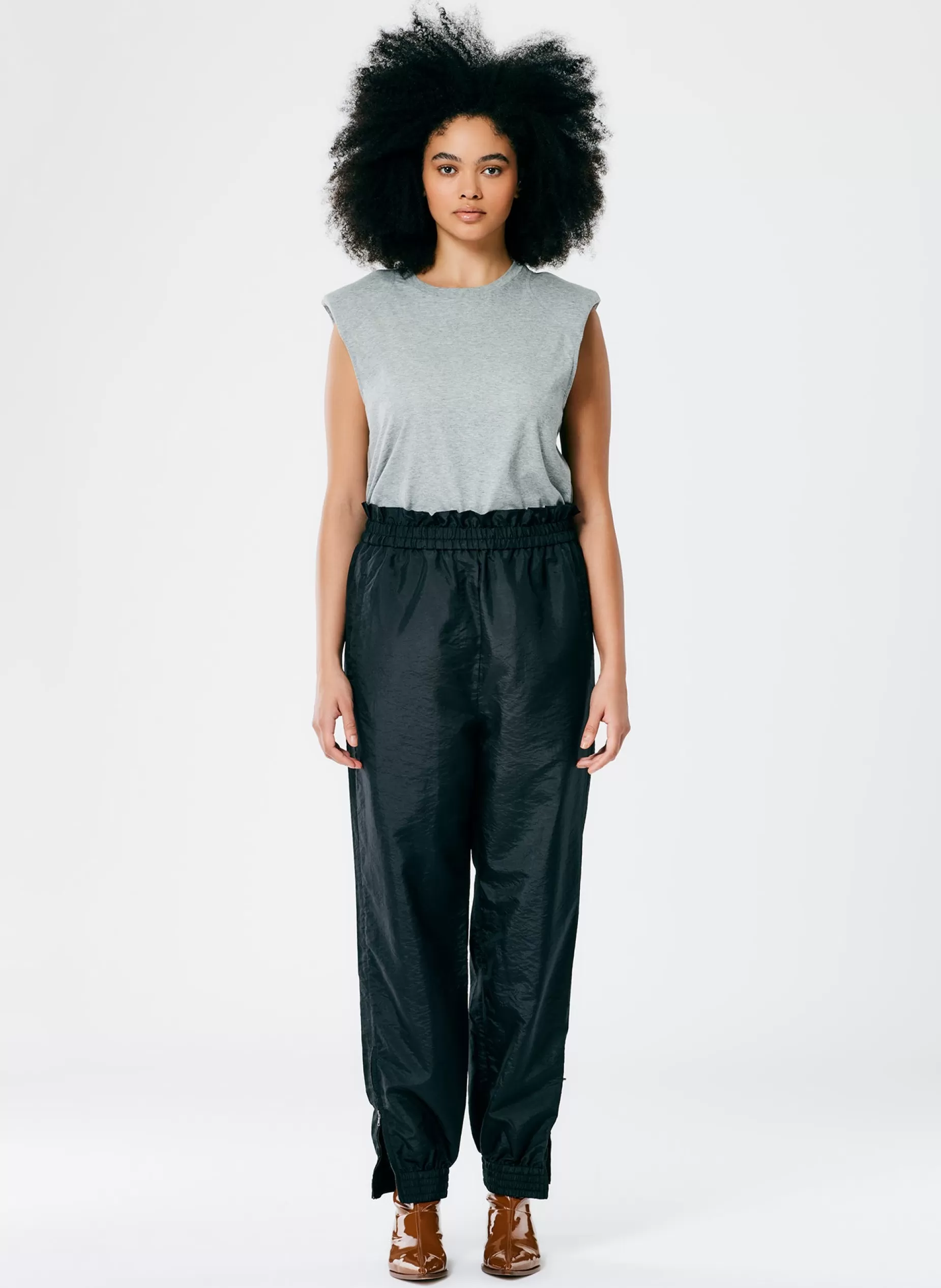 Tibi Pants & Shorts | Fundamentals - WOFs-Crispy Nylon Paper Bag Felix Jogger