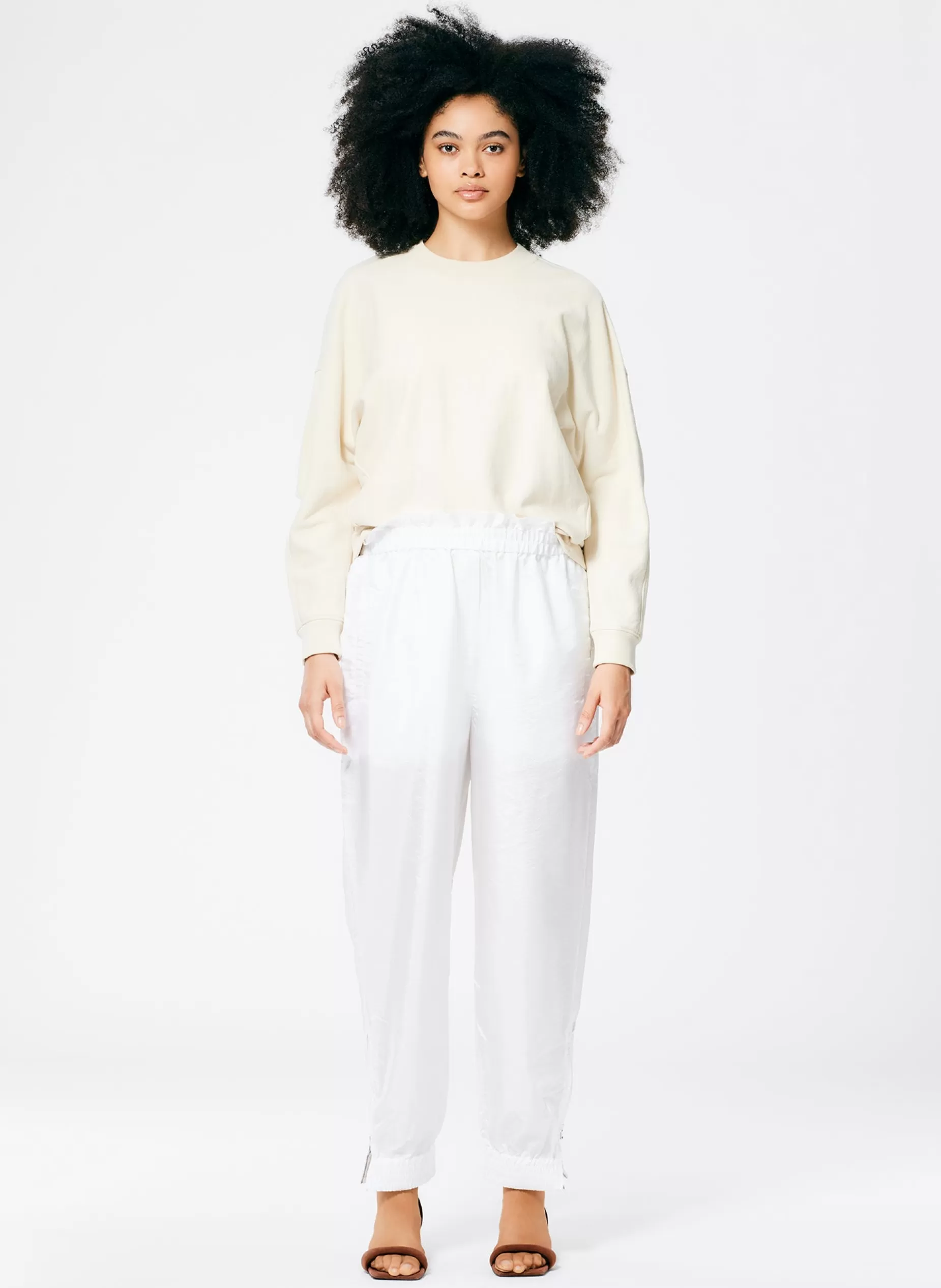 Tibi Pants & Shorts | Fundamentals - WOFs-Crispy Nylon Paper Bag Felix Jogger