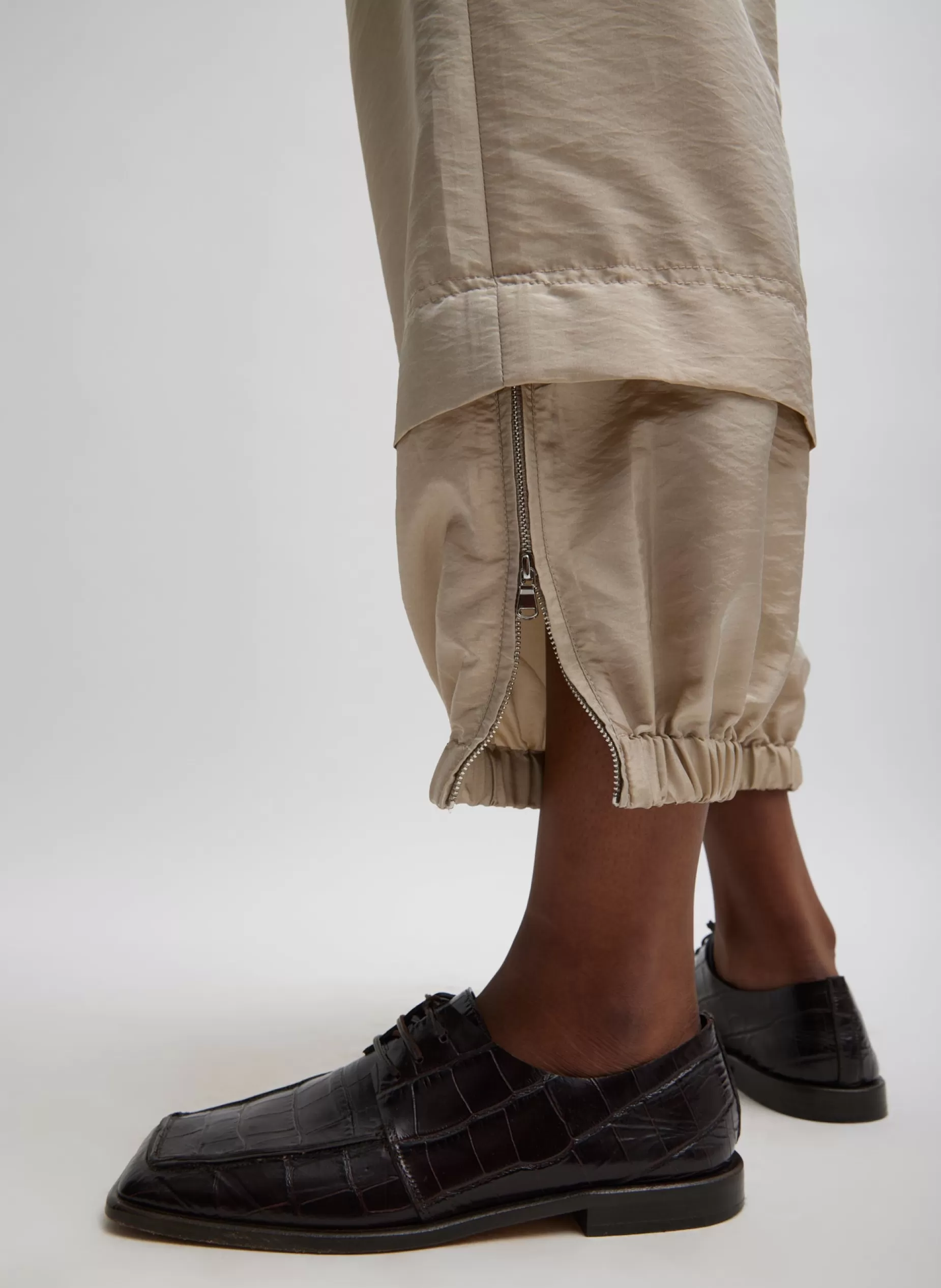 Tibi Pants & Shorts | Fundamentals - WOFs-Crispy Nylon Wilt Pull On Jogger