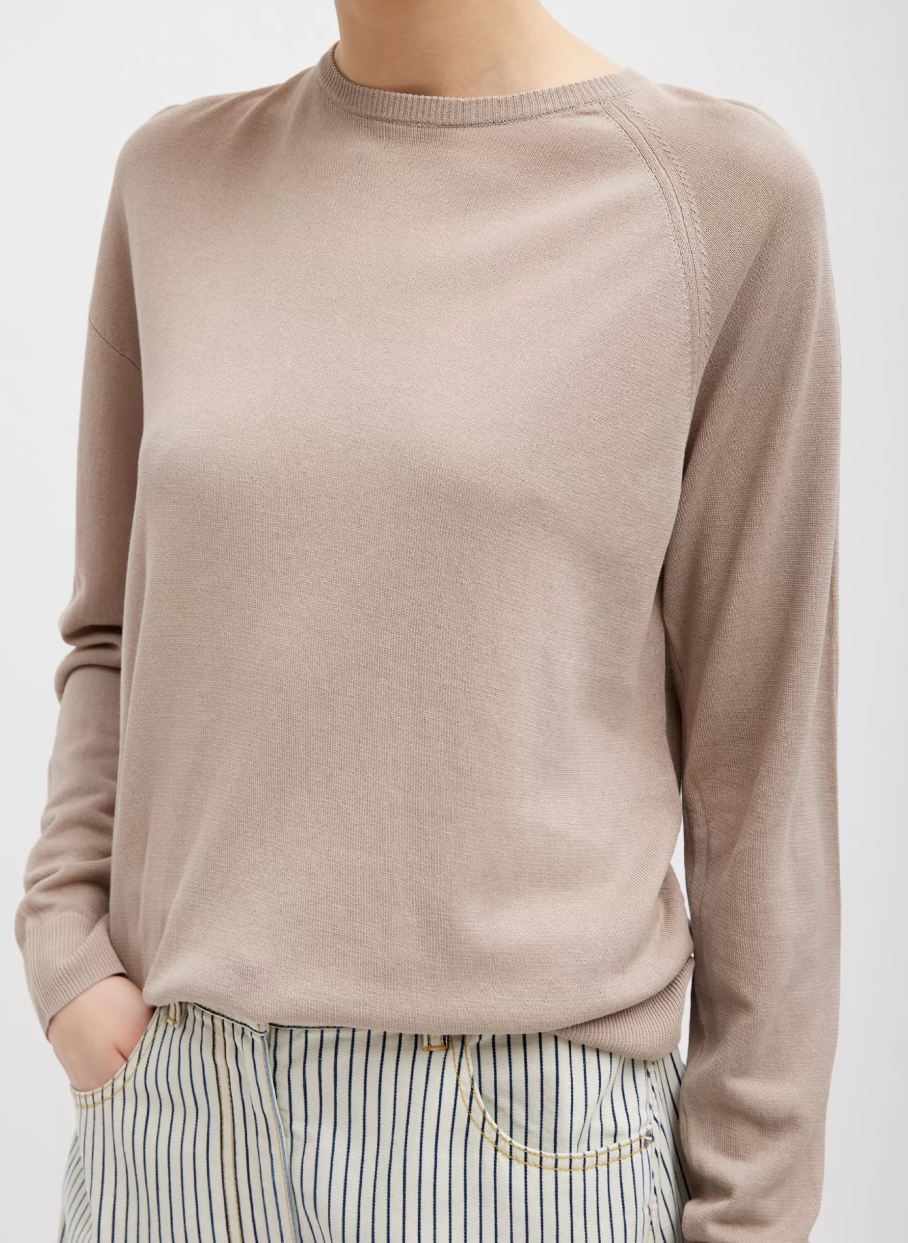 Tibi Knitwear & Sweatshirts | Curated Closets-Crispy Sweater Pullover