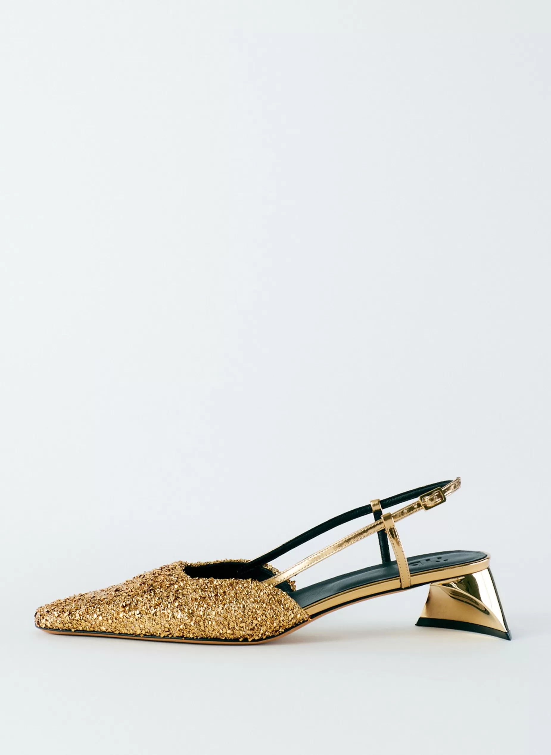 Tibi Heels-Curly Victor Slingback