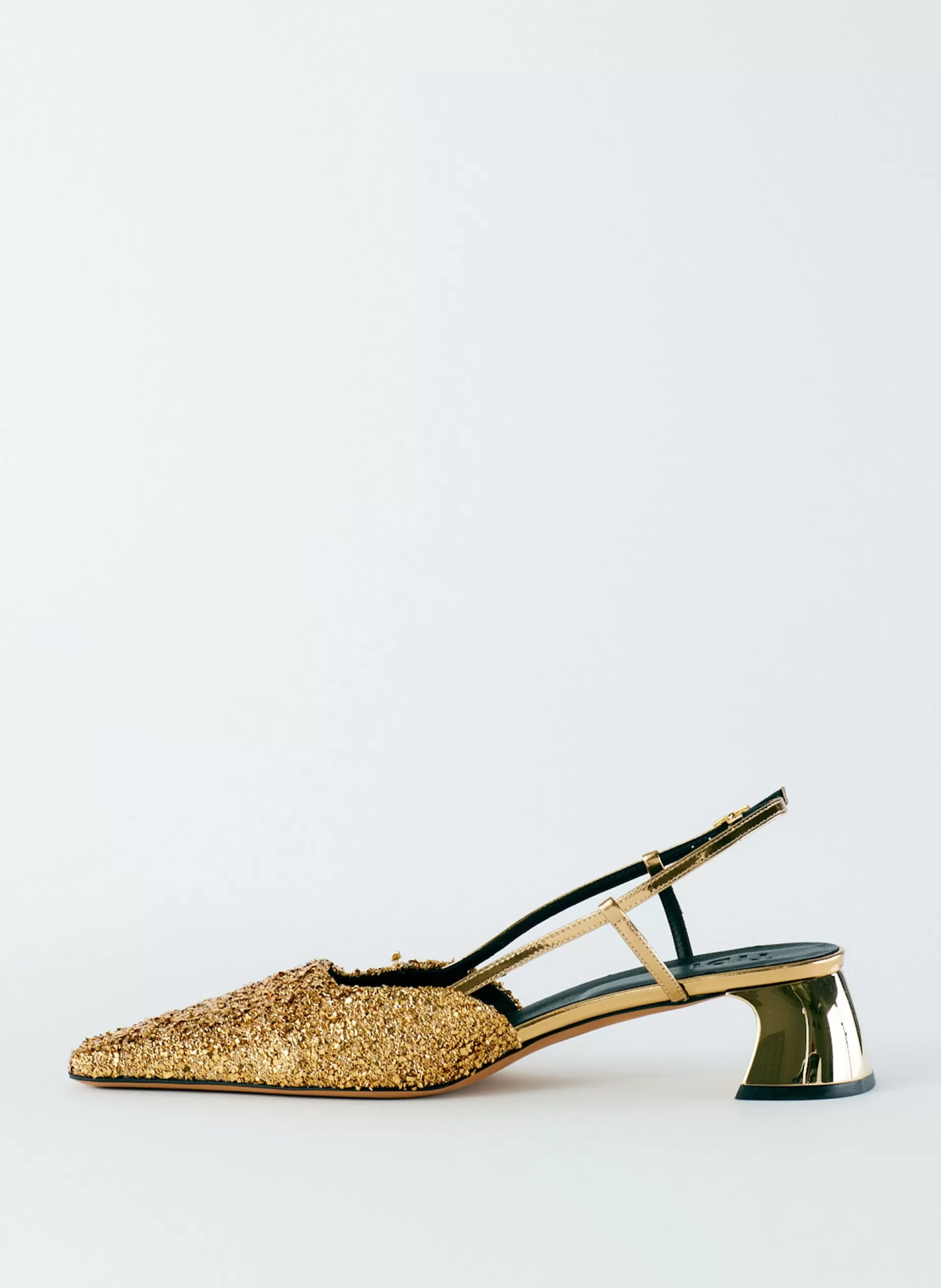 Tibi Heels-Curly Victor Slingback