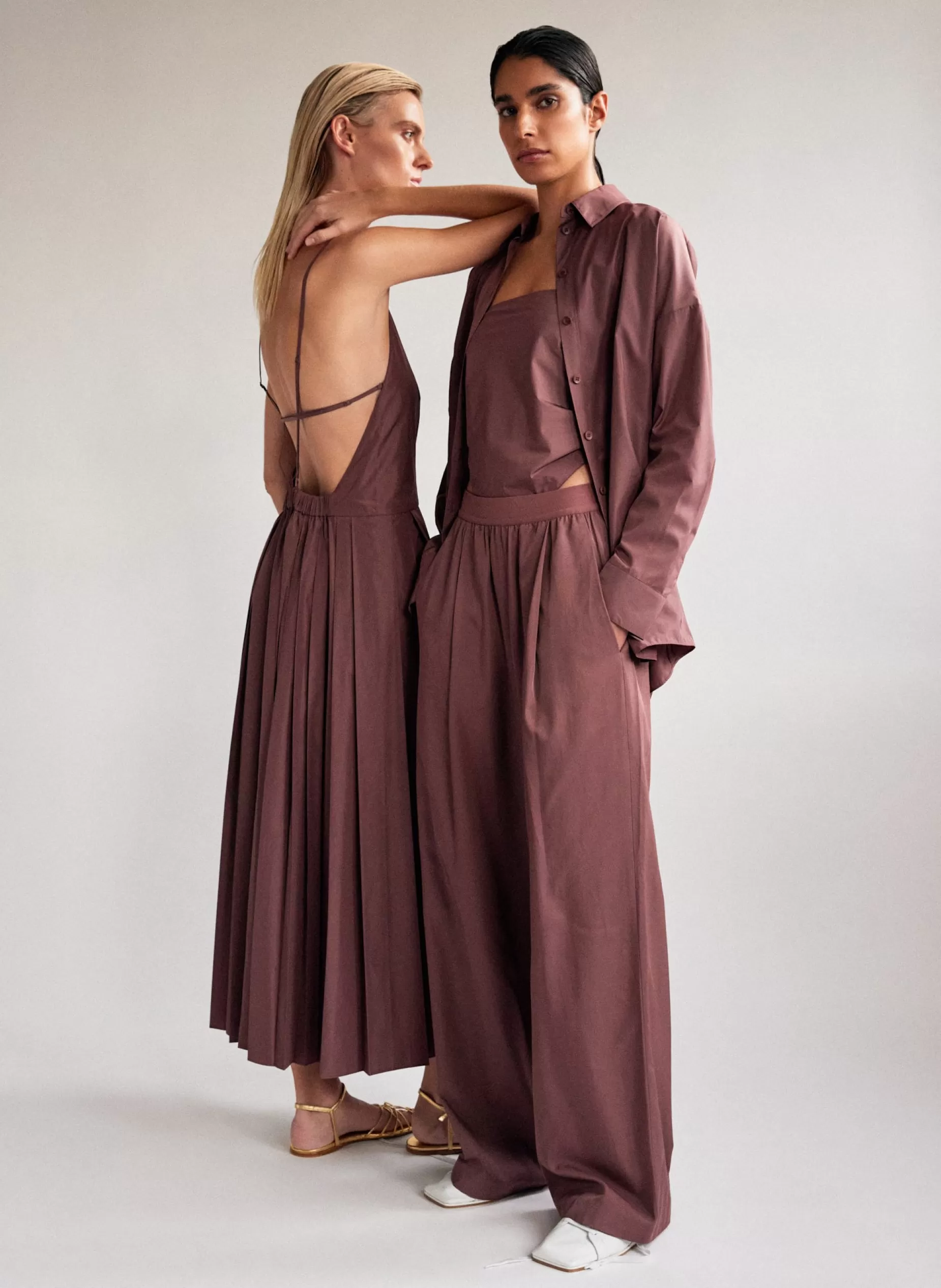 Tibi Suits | Pants & Shorts-Drapey Suiting Marit Pull On Pant