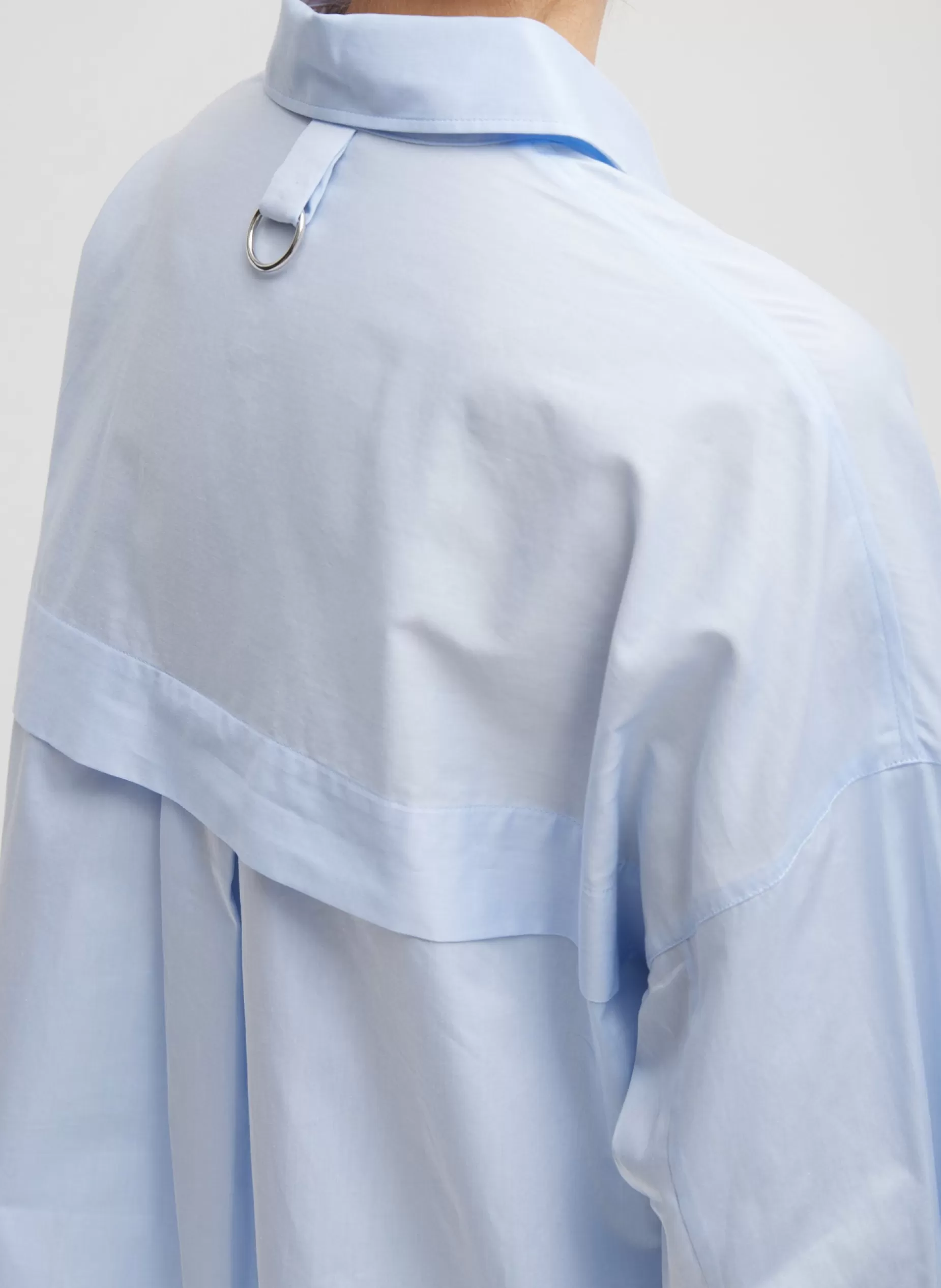 Tibi Tops | Fundamentals - WOFs-Gabe Oversized Shirt