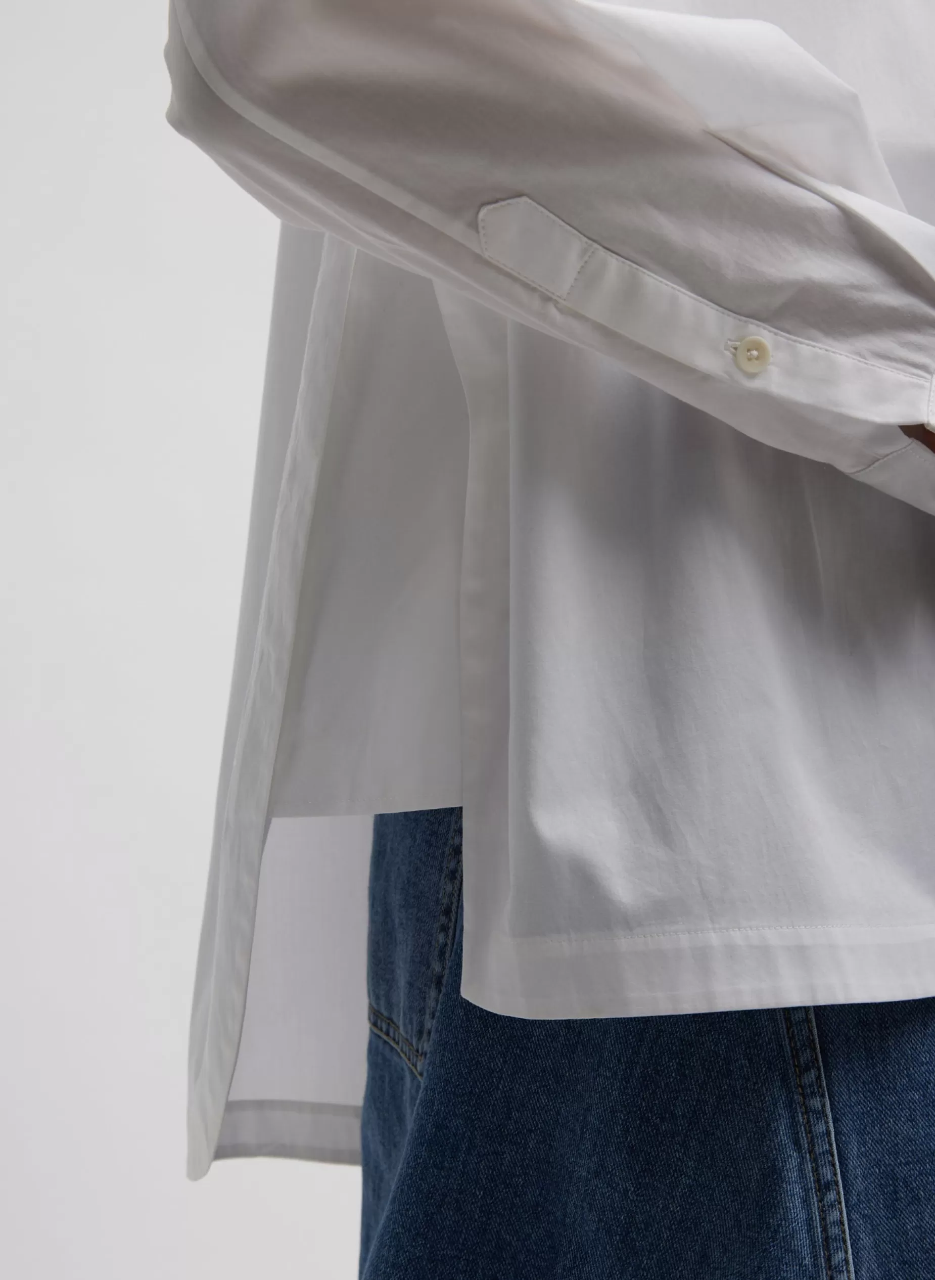 Tibi Tops | Fundamentals - WOFs-Gabe Oversized Shirt