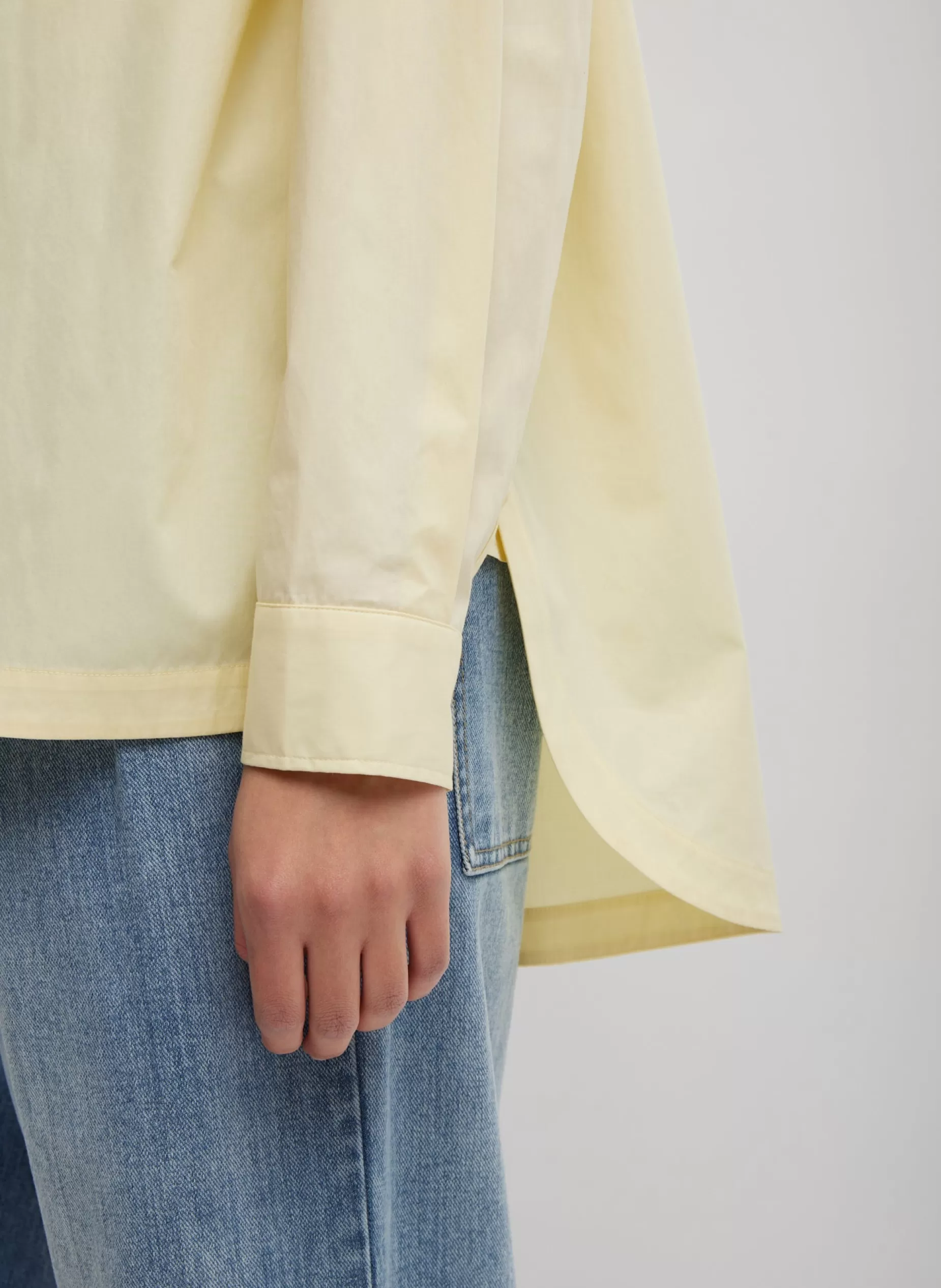 Tibi Tops | Fundamentals - WOFs-Gabe Oversized Shirt