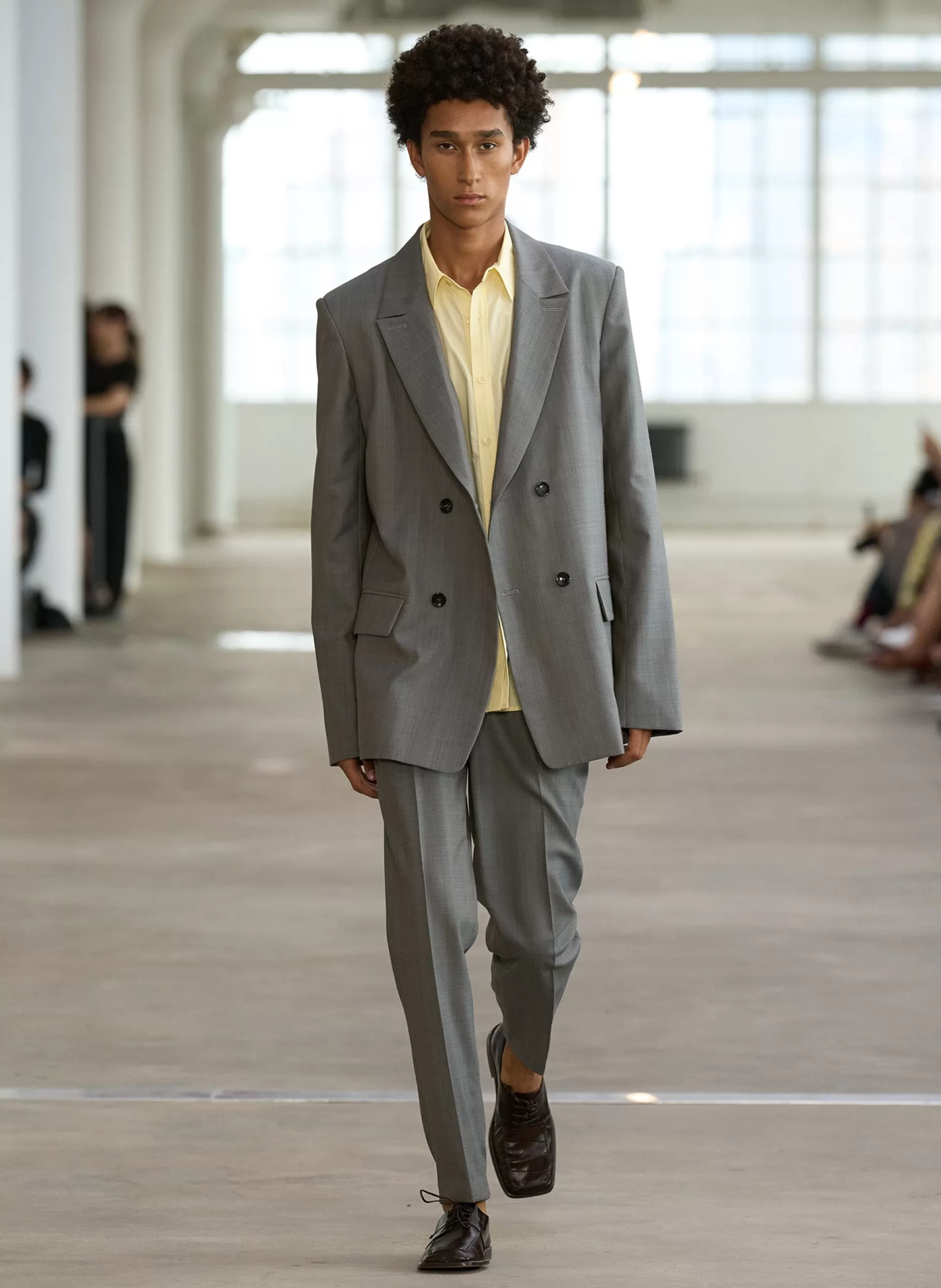 Tibi Suits | Jackets & Outerwear-Grant Suiting Double Breasted Blazer