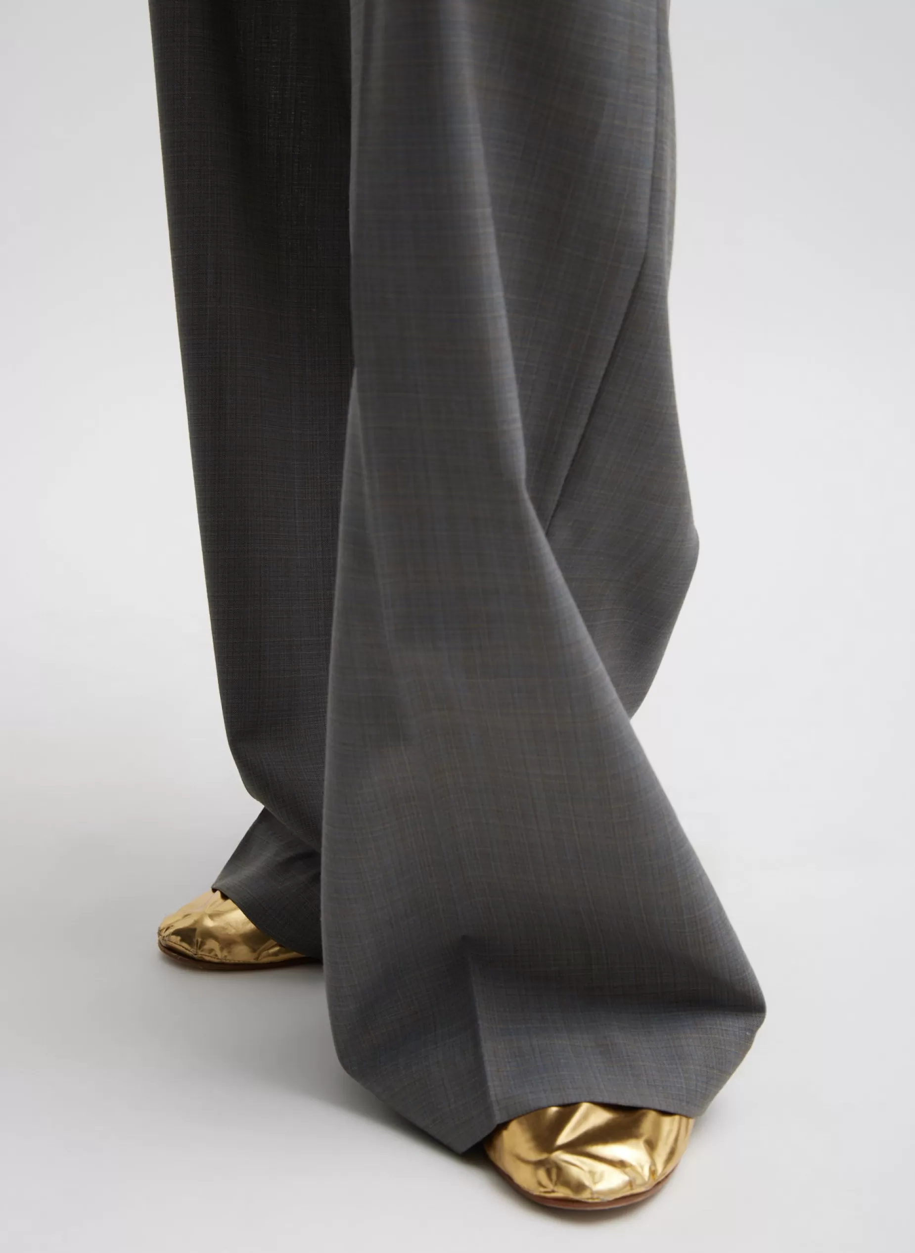 Tibi Suits | Pants & Shorts-Grant Suiting Fold Over Trouser