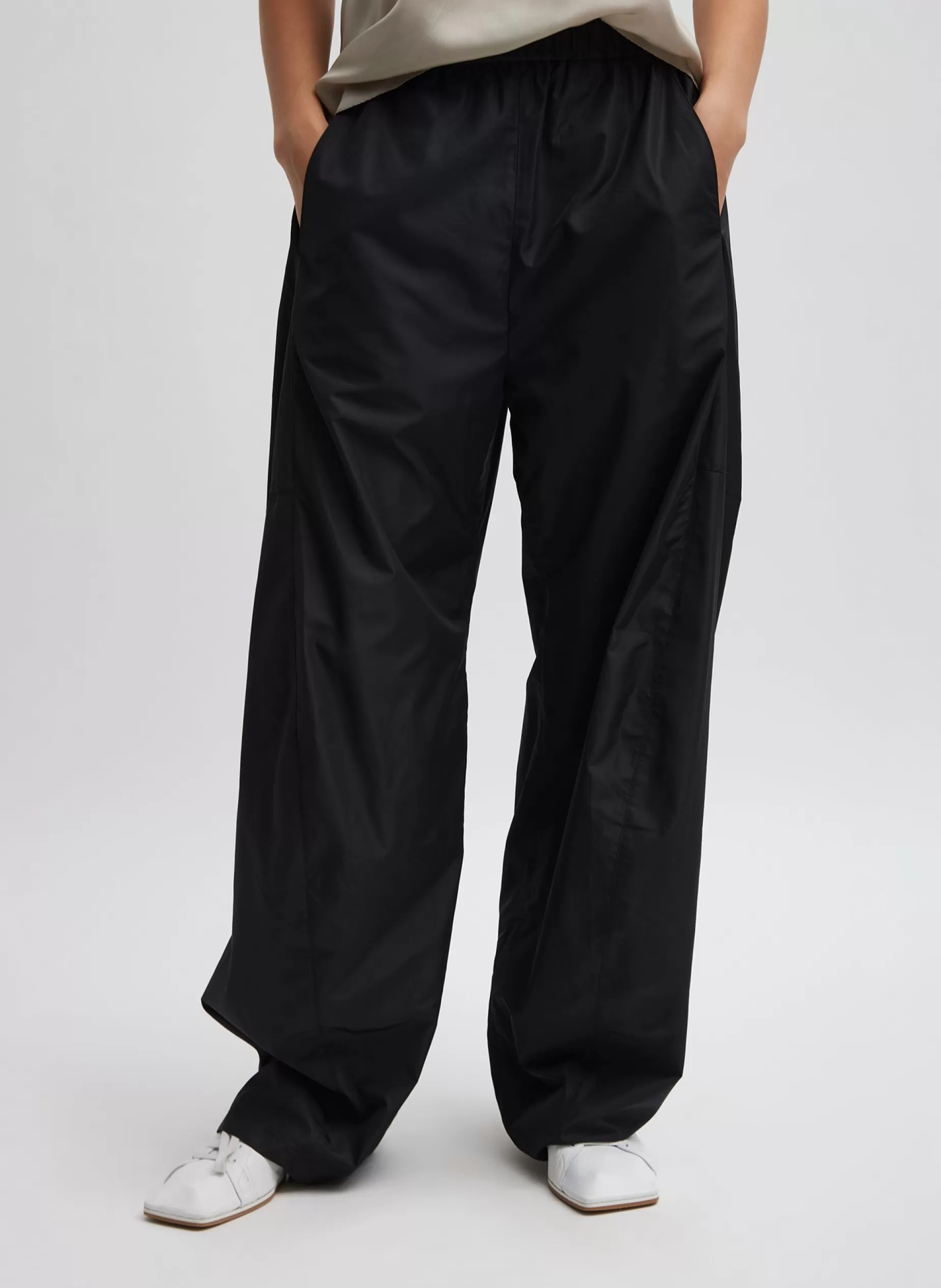 Tibi Pants & Shorts-Italian Sporty Nylon Winslow Pant