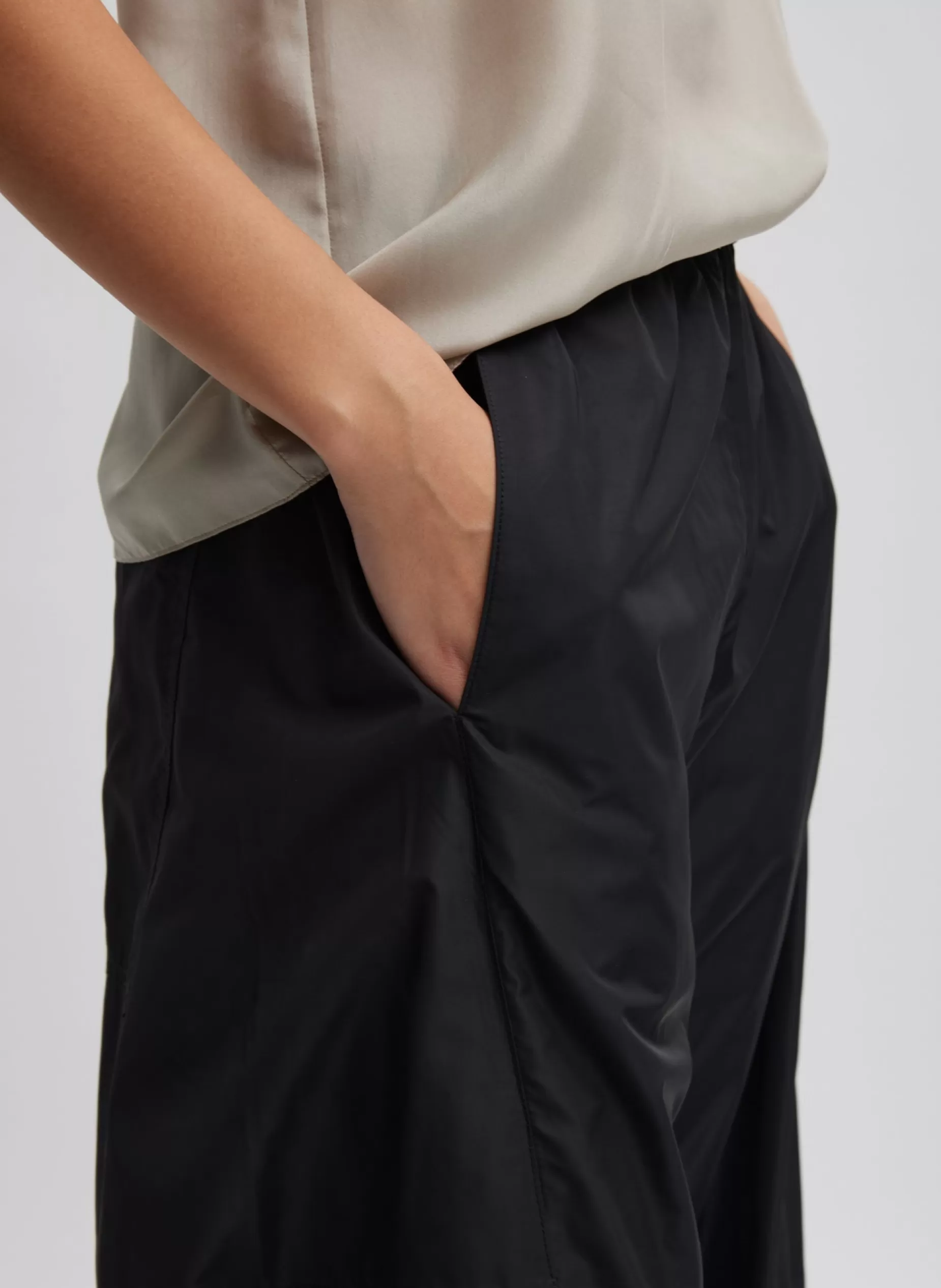 Tibi Pants & Shorts-Italian Sporty Nylon Winslow Pant