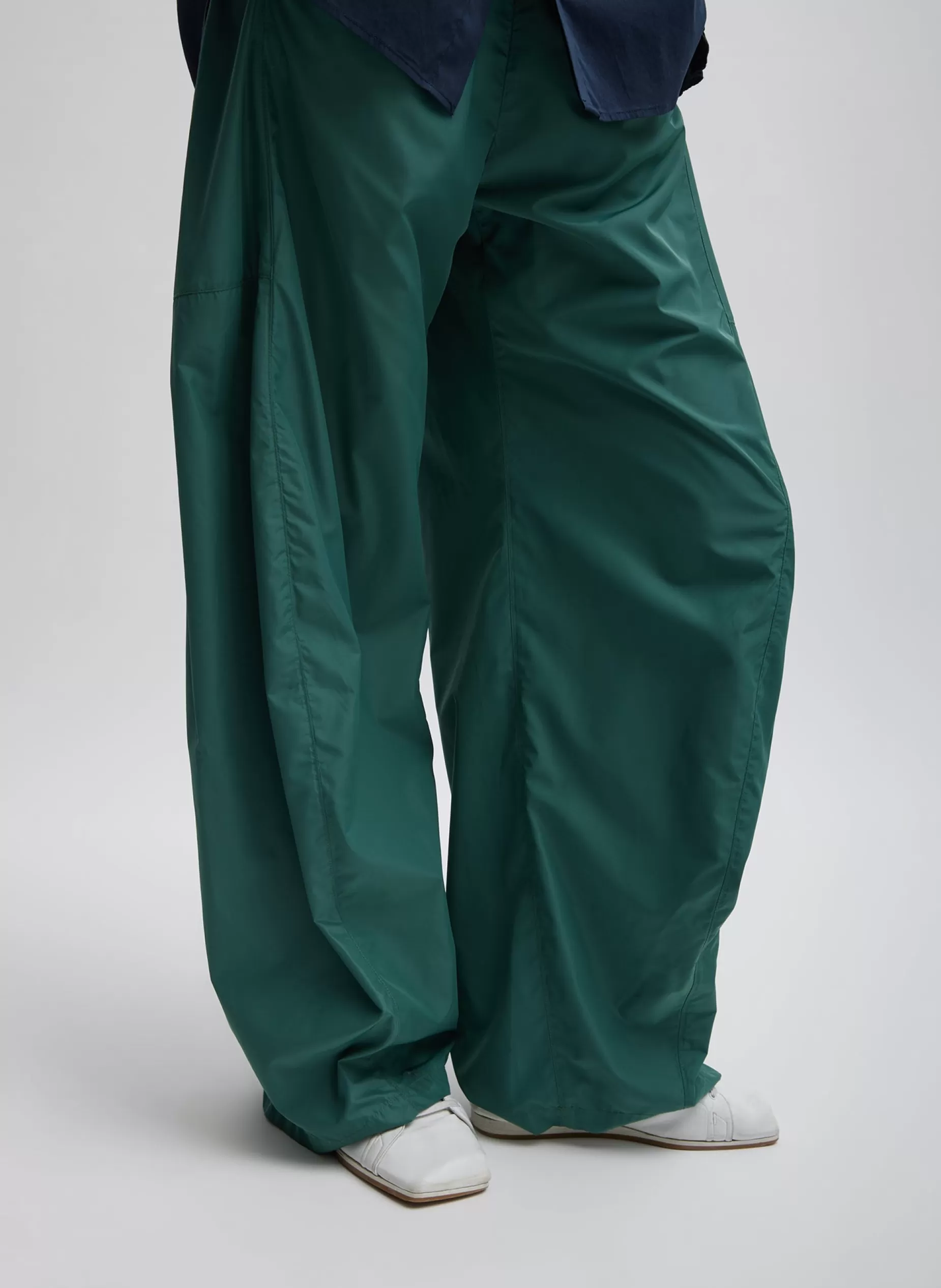 Tibi Pants & Shorts-Italian Sporty Nylon Winslow Pant