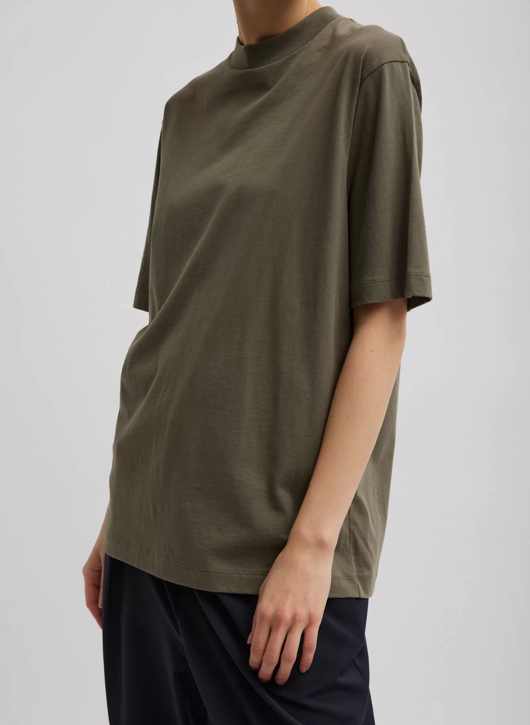 Tibi Tops | Fundamentals - WOFs-Mock Neck Unisex T-Shirt