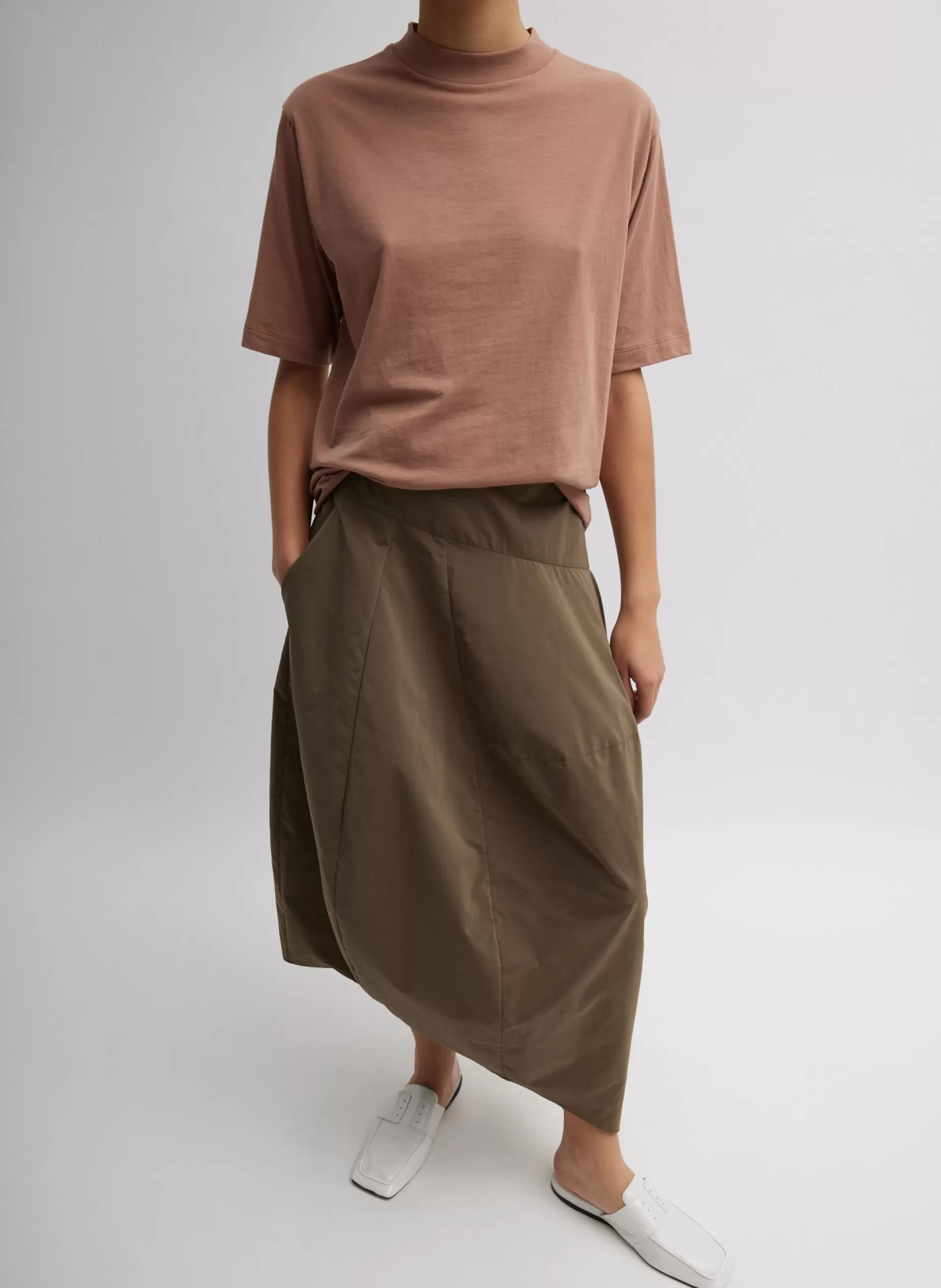 Tibi Tops | Fundamentals - WOFs-Mock Neck Unisex T-Shirt