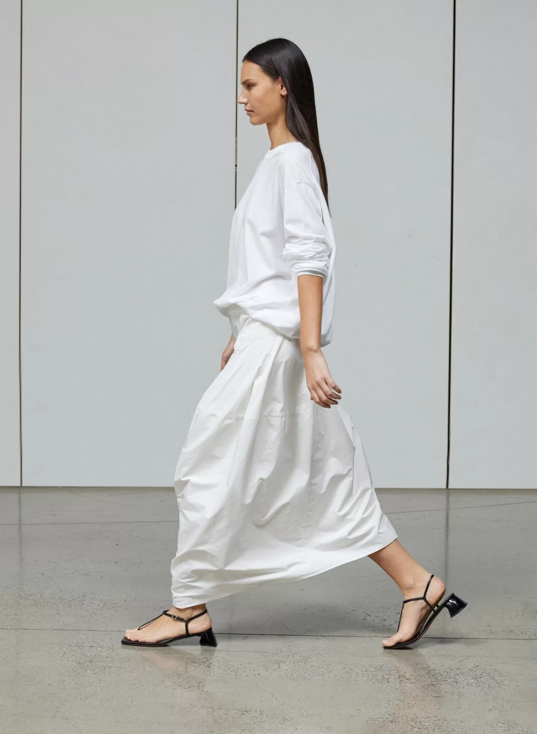 Tibi Skirts | Fundamentals - WOFs-Nylon Asymmetrical Balloon Skirt