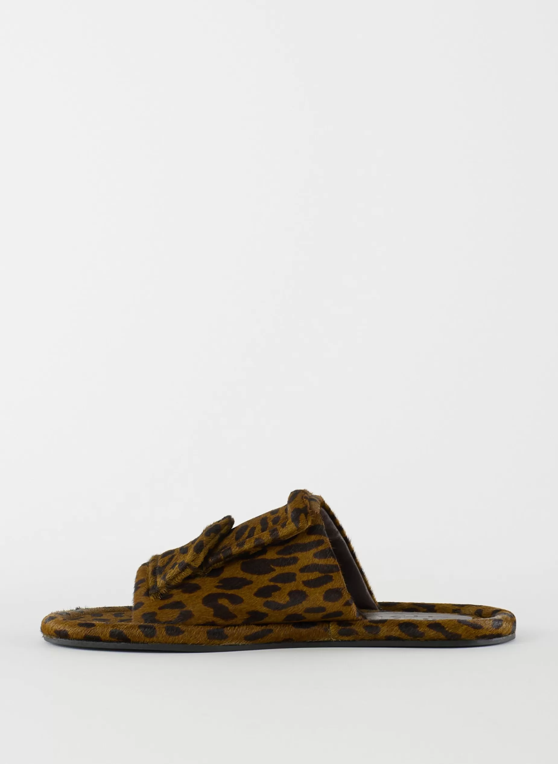 Tibi Flats-Pony Hair Calf Print Beryen Sandal