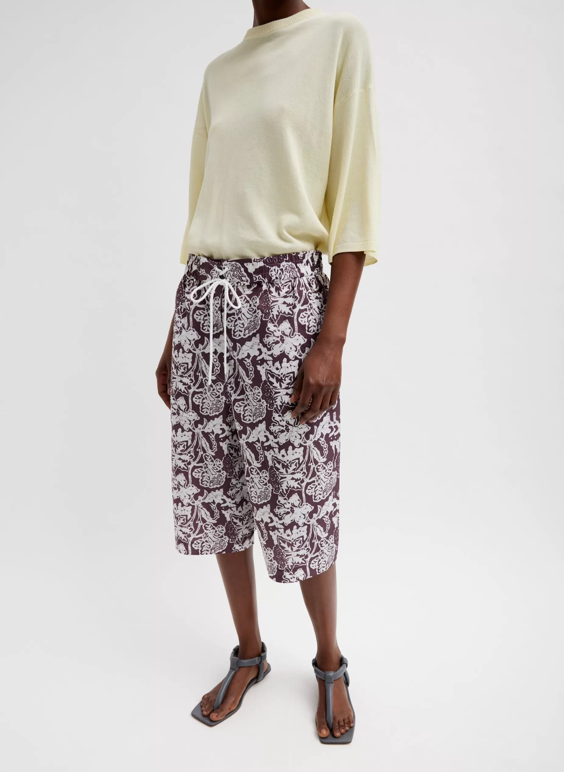 Tibi Pants & Shorts-Recycled Nylon Batik Cargo Short