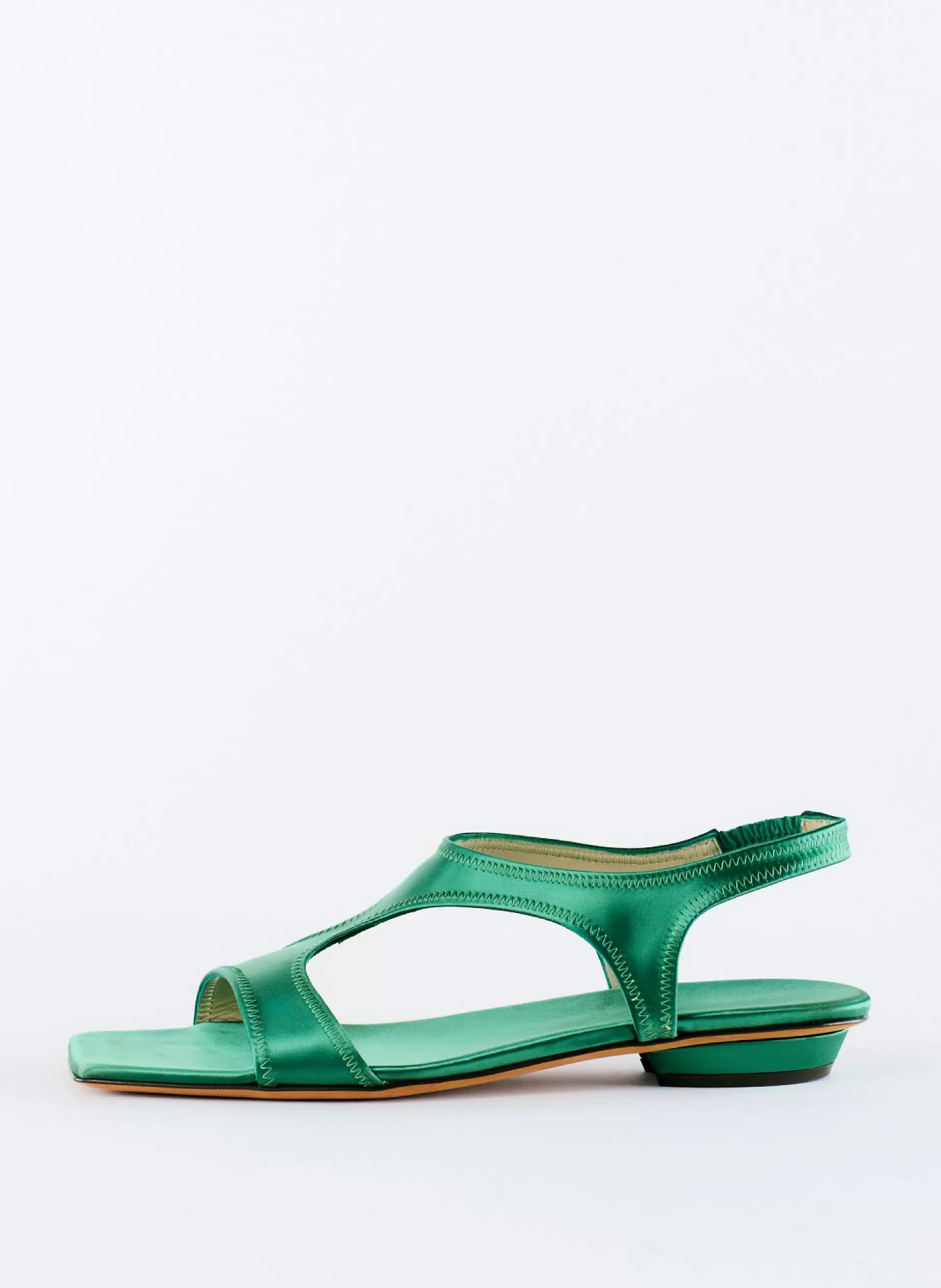 Tibi Flats | Sandals-Rubin Satin Sandal