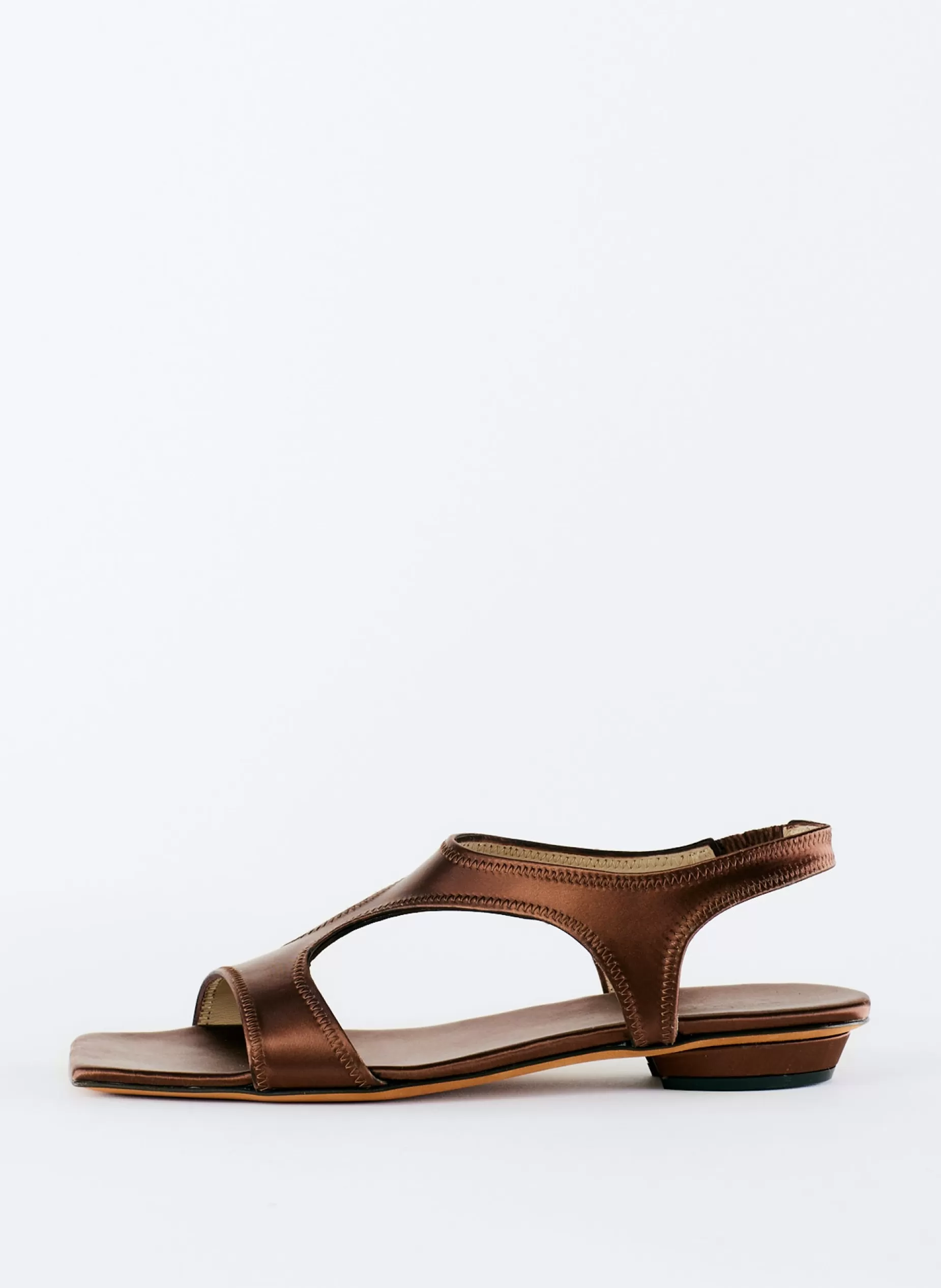 Tibi Flats | Sandals-Rubin Satin Sandal