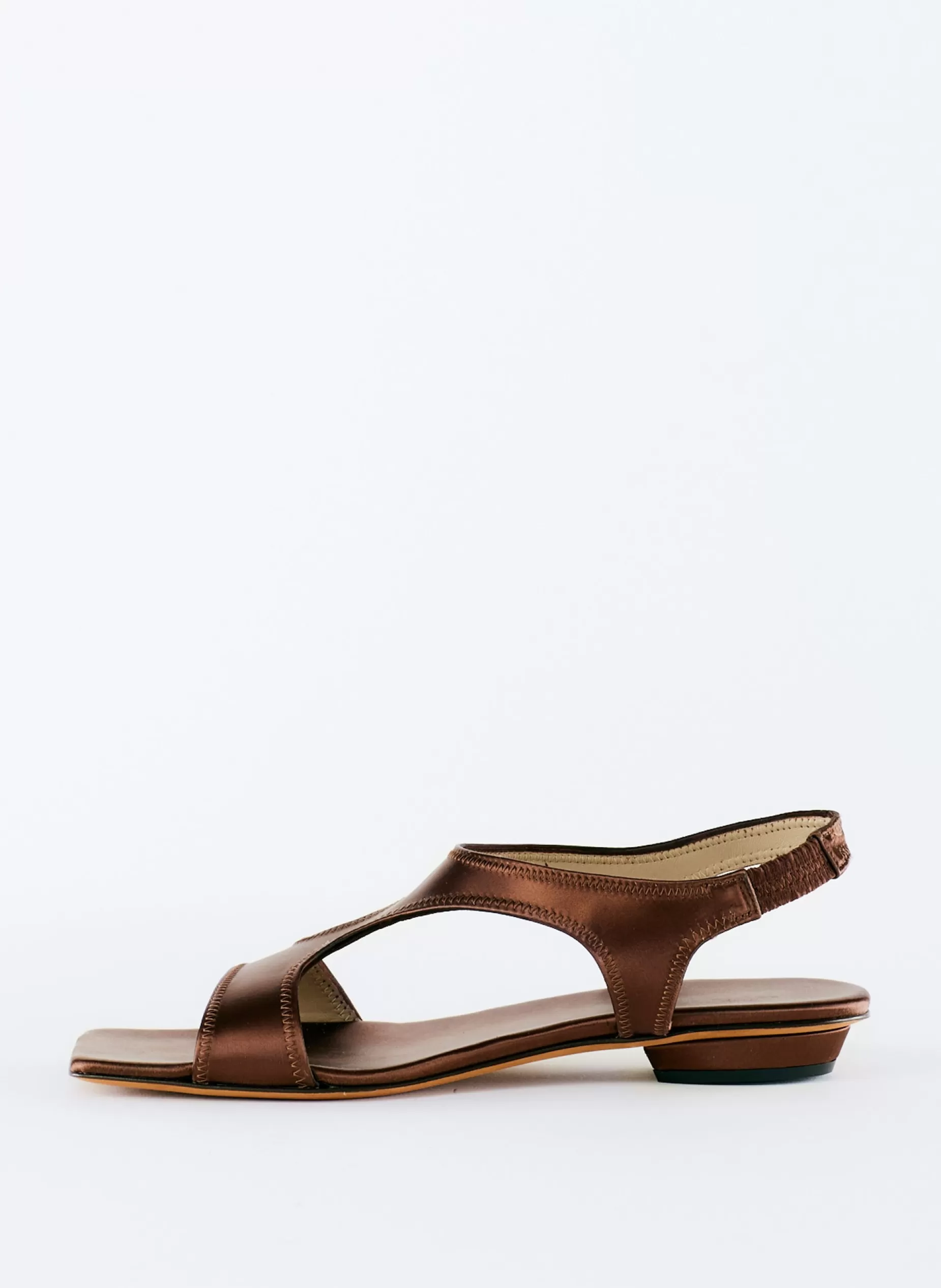 Tibi Flats | Sandals-Rubin Satin Sandal