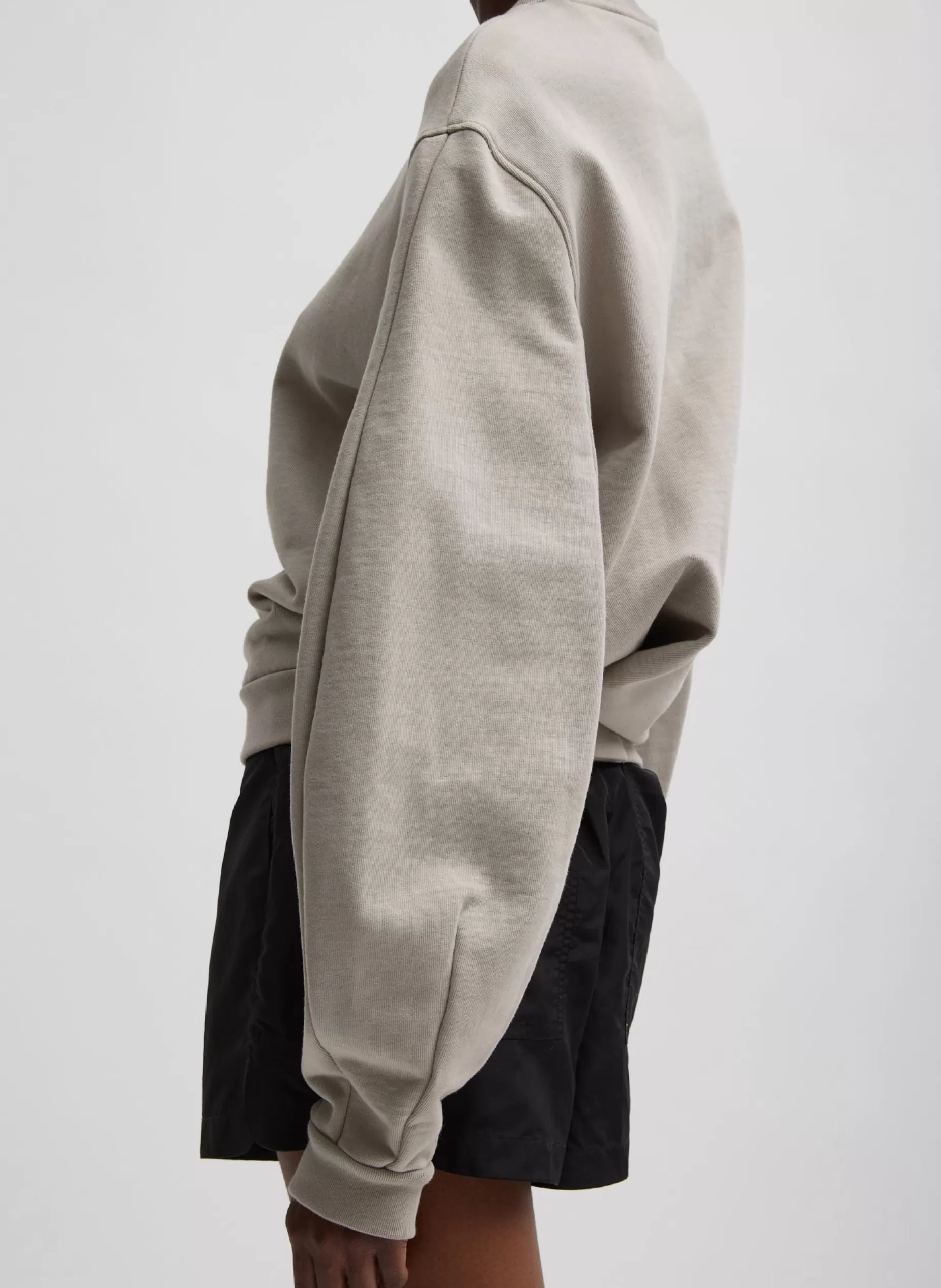 Tibi Leisure Sets | Knitwear & Sweatshirts-Sculpted Long Sleeve Sweatshirt