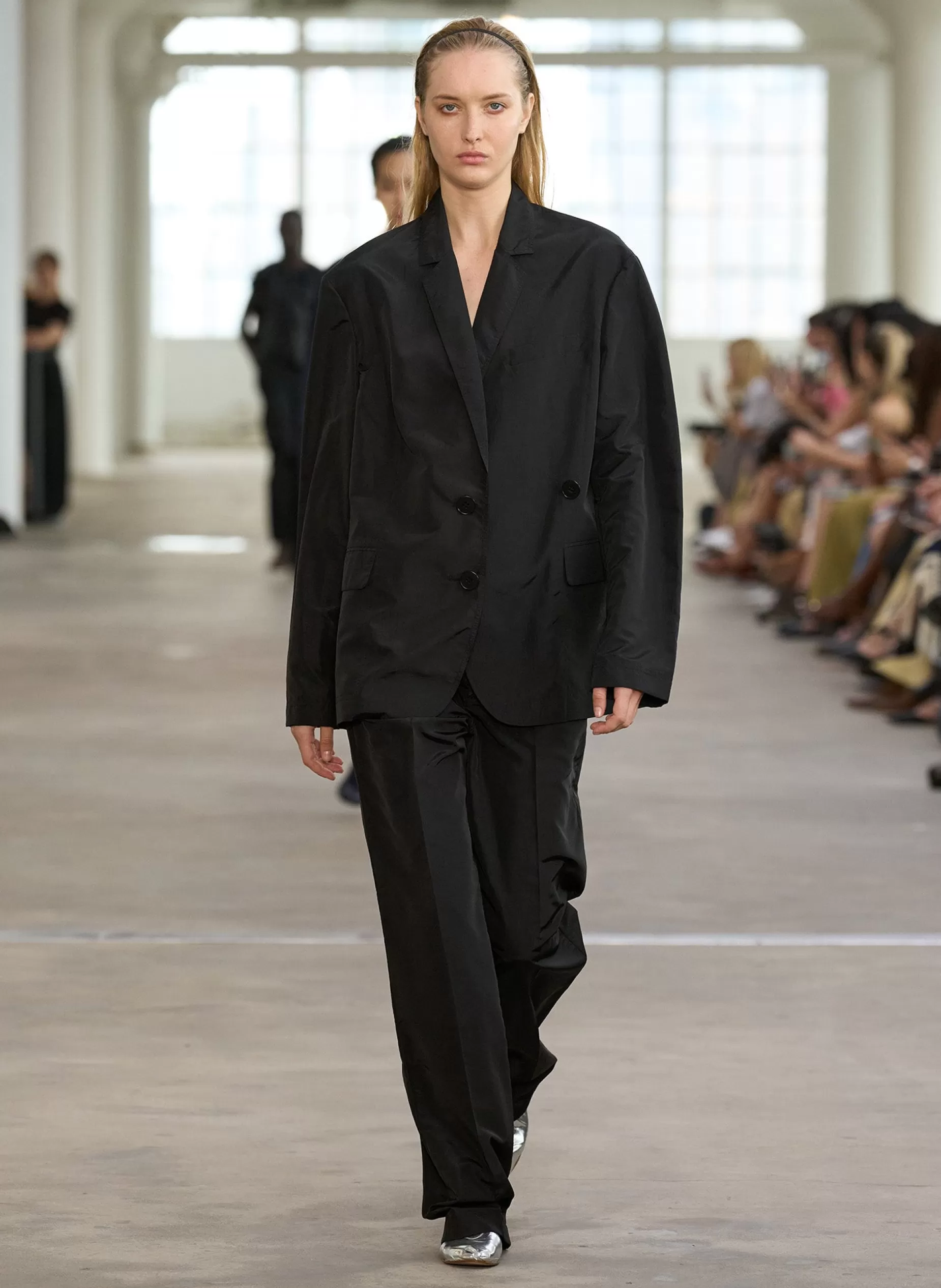 Tibi Suits | Jackets & Outerwear-Silk Nylon Liam Blazer