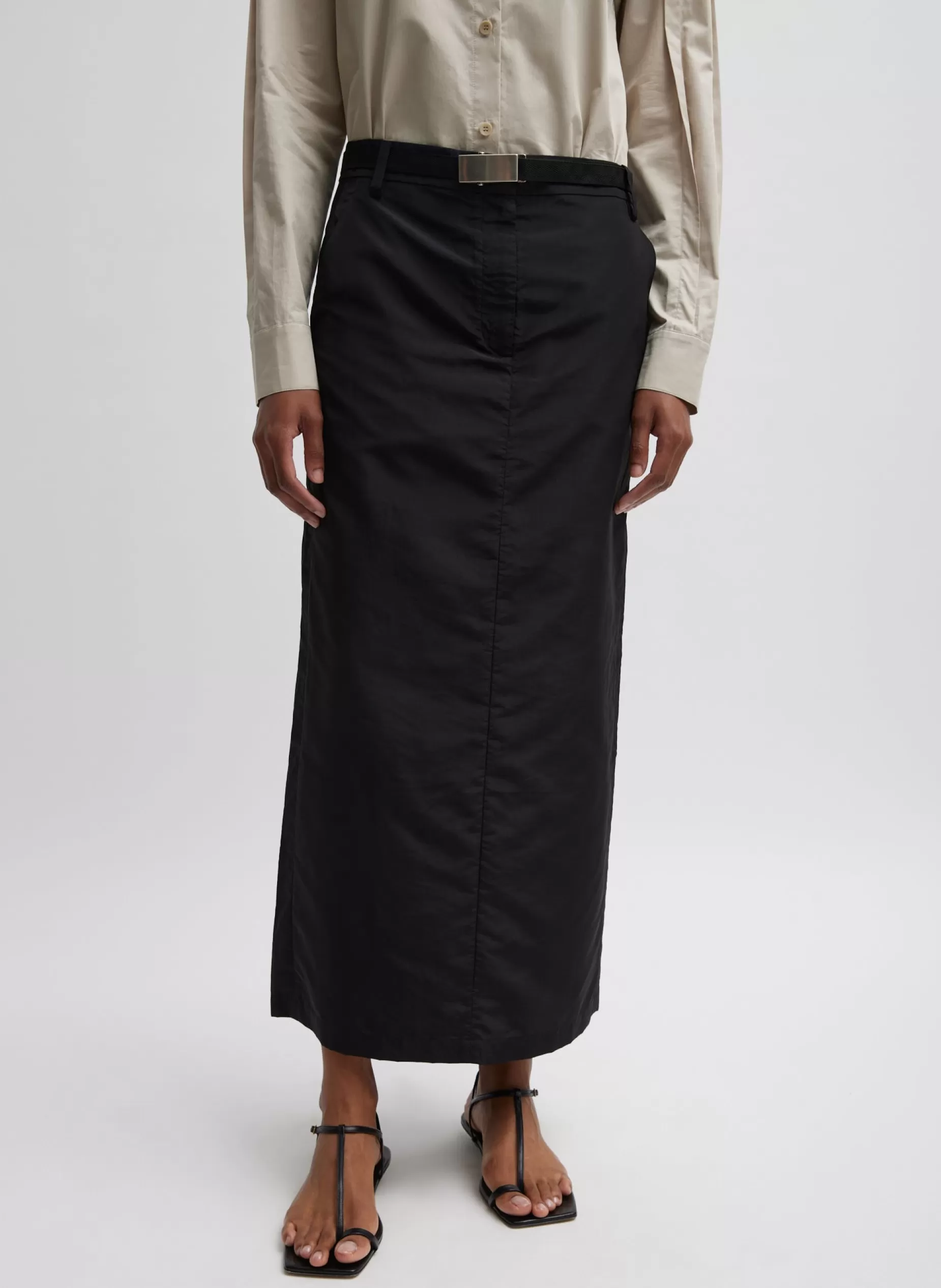 Tibi Suits | Skirts-Silk Nylon Maxi Skirt