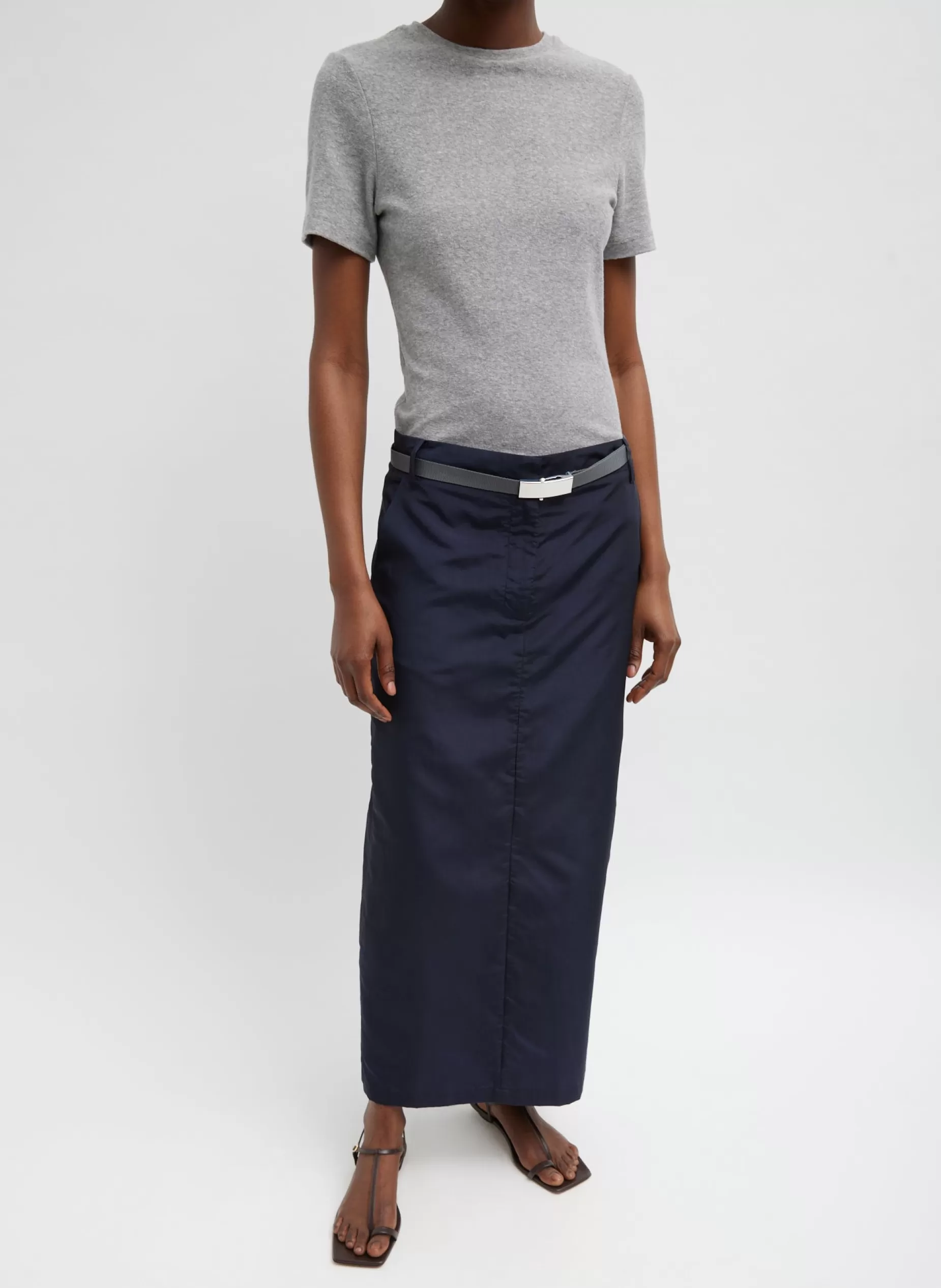 Tibi Suits | Skirts-Silk Nylon Maxi Skirt