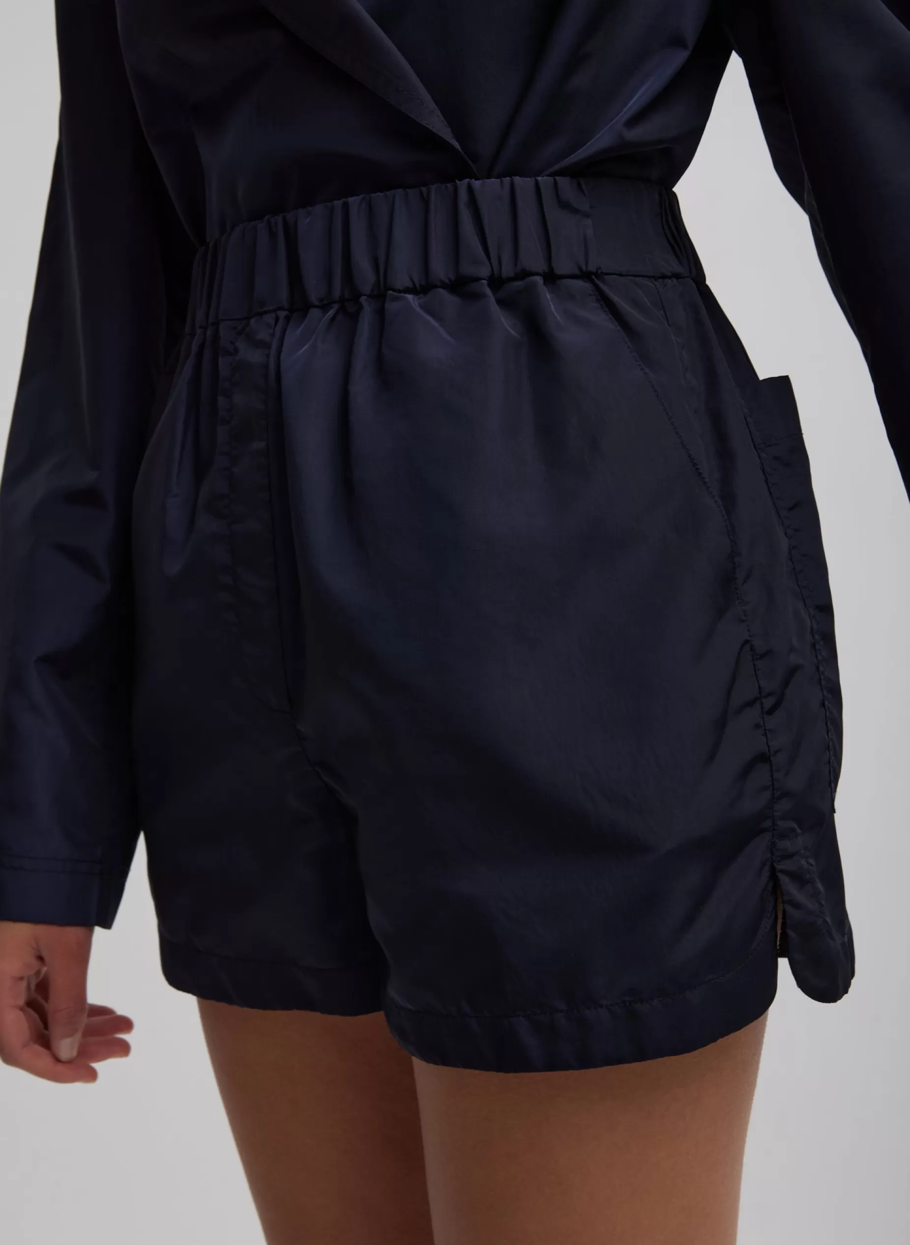 Tibi Suits | Pants & Shorts-Silk Nylon Pull On Shorts