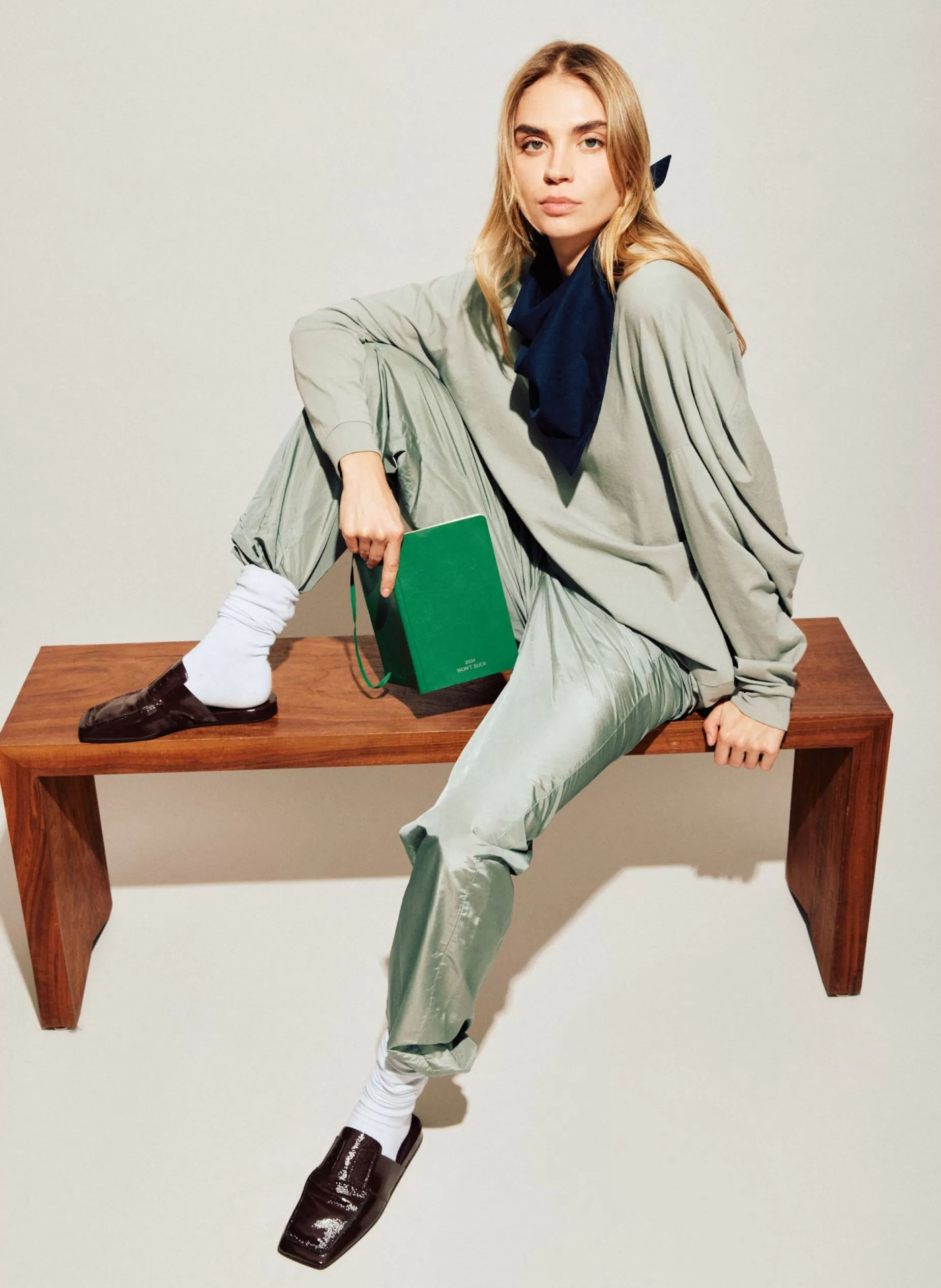 Tibi Suits | Pants & Shorts-Silk Nylon Straight Leg Trouser