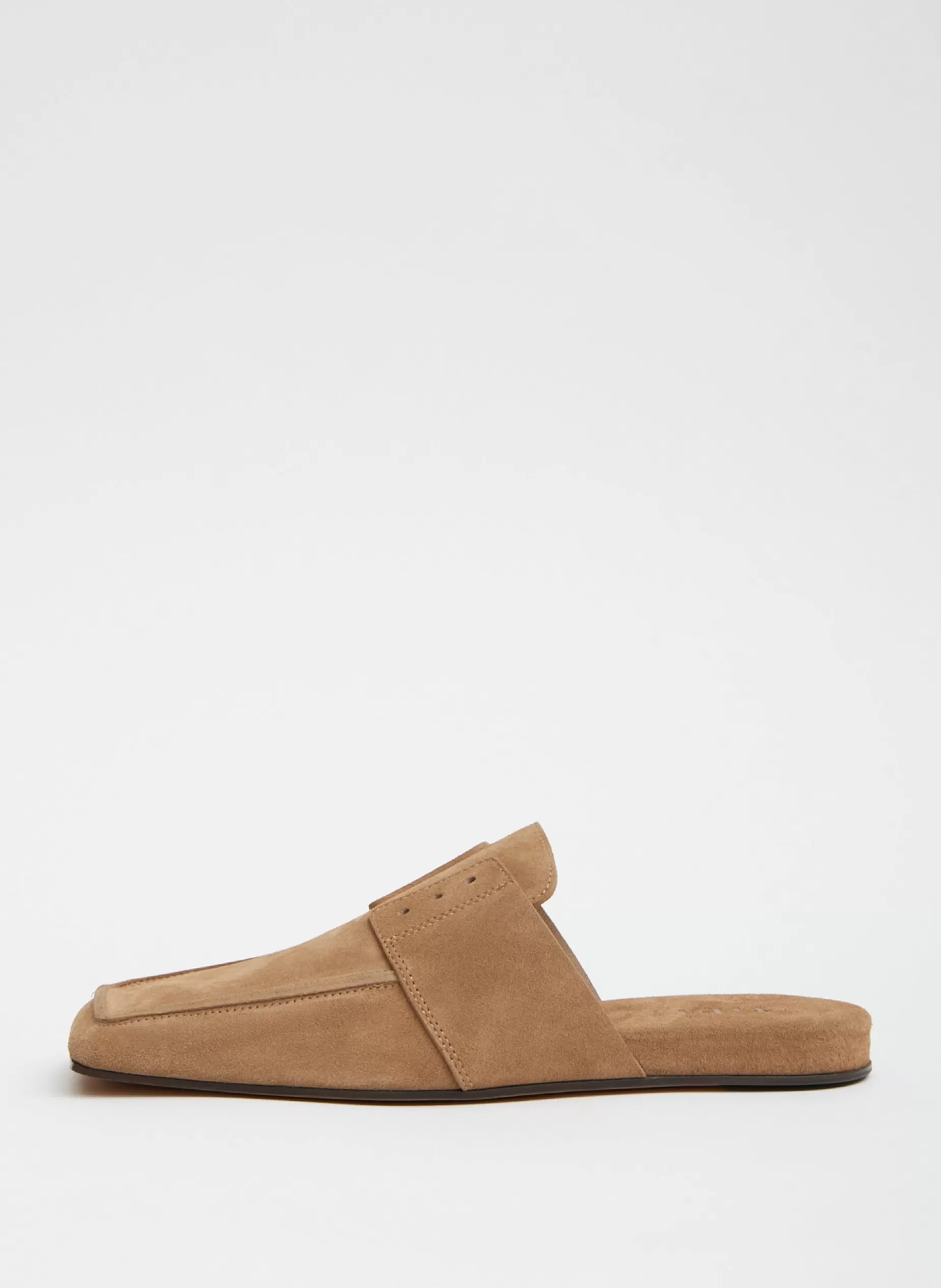 Tibi Flats-Suede Granger Slide