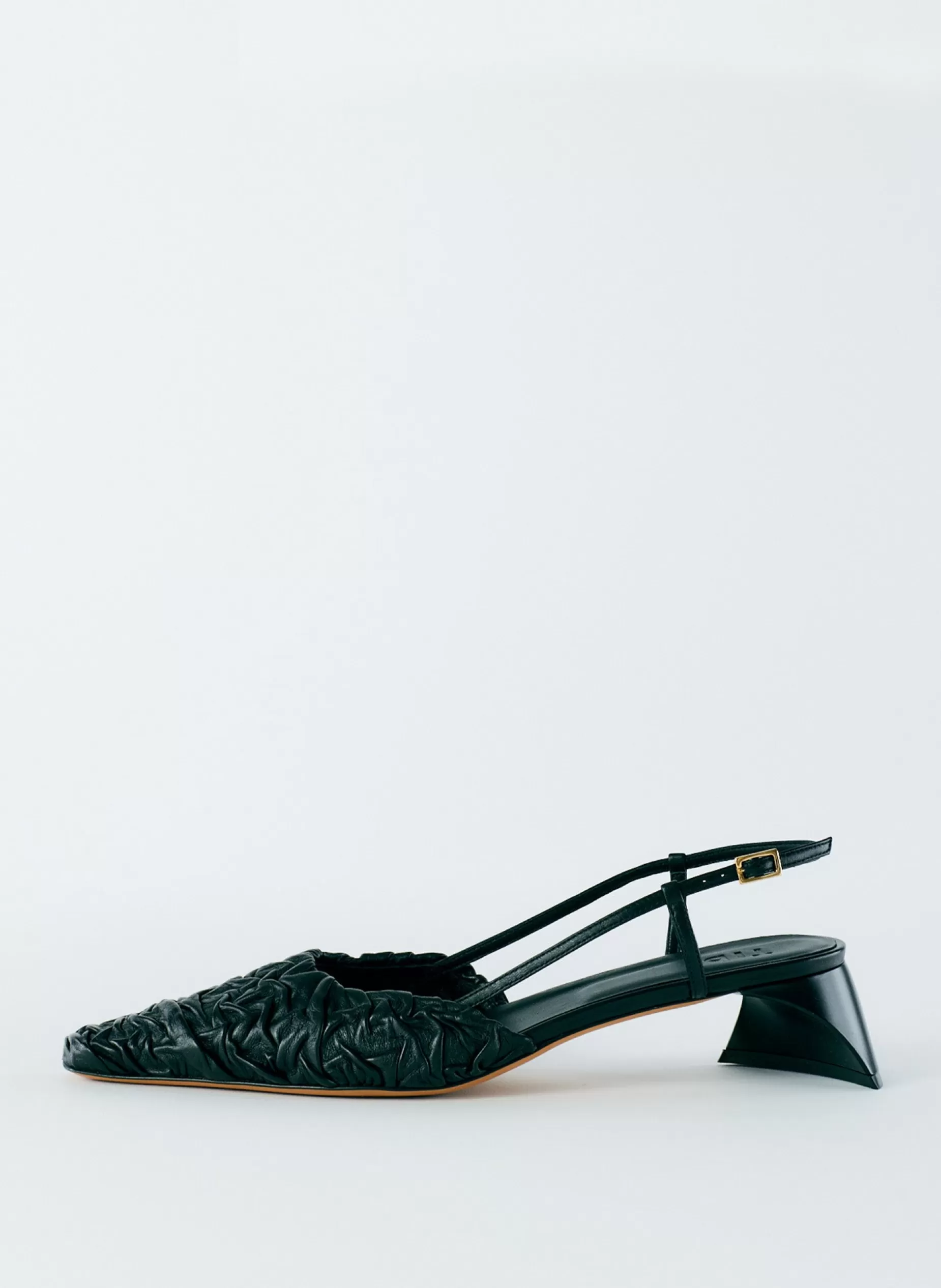 Tibi Heels-Textured Victor Slingback