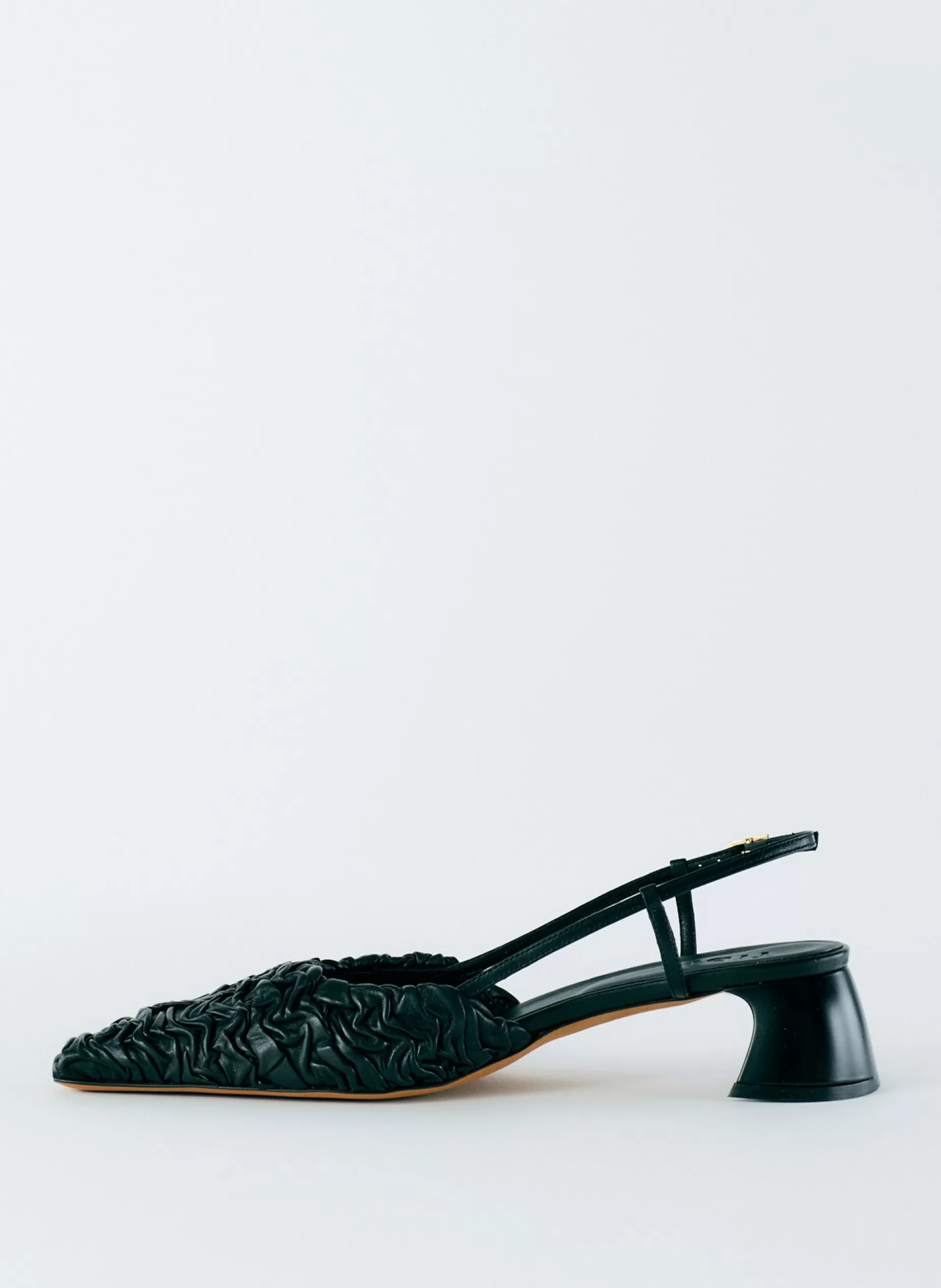 Tibi Heels-Textured Victor Slingback