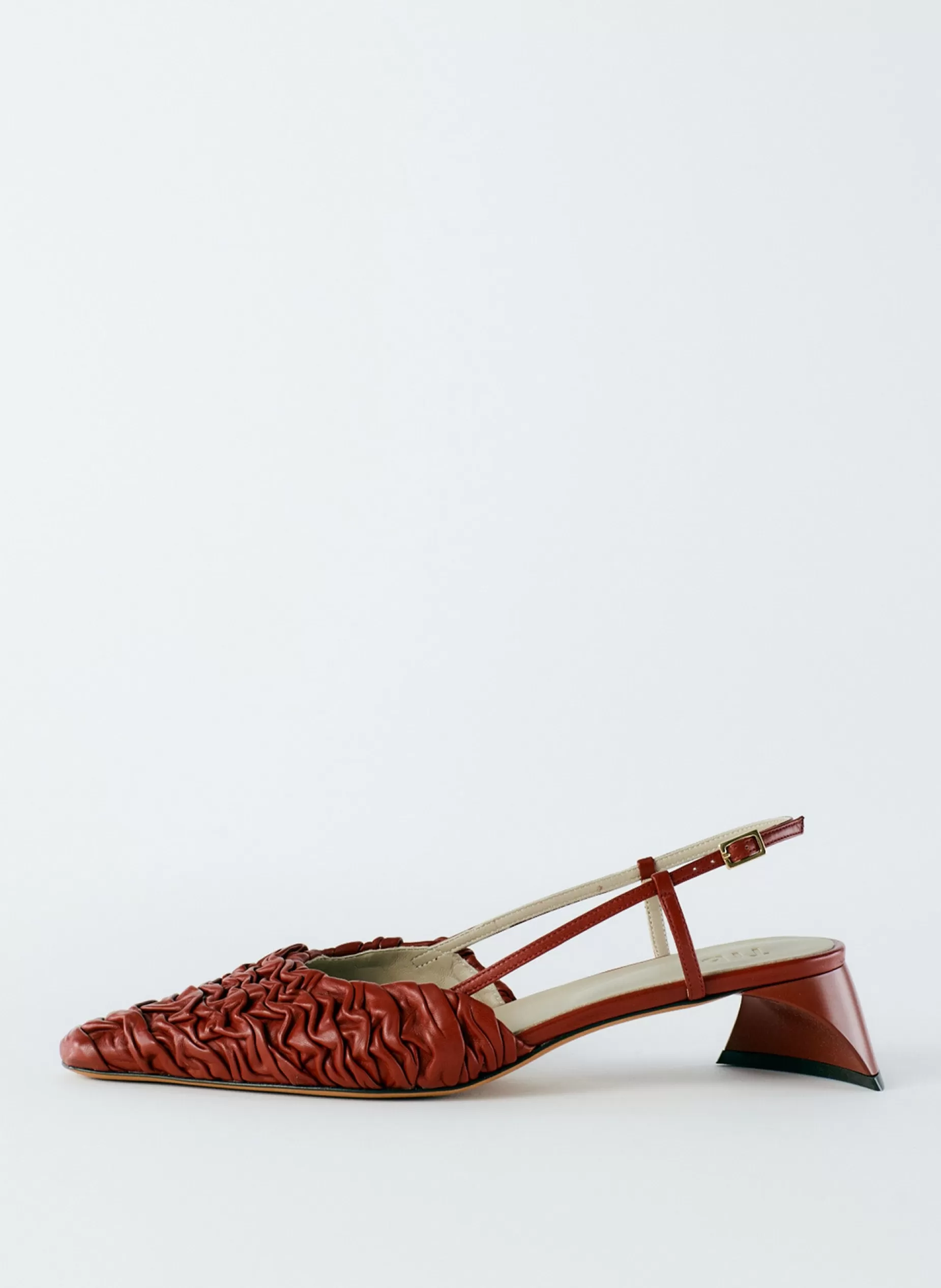 Tibi Heels-Textu Victor Slingback