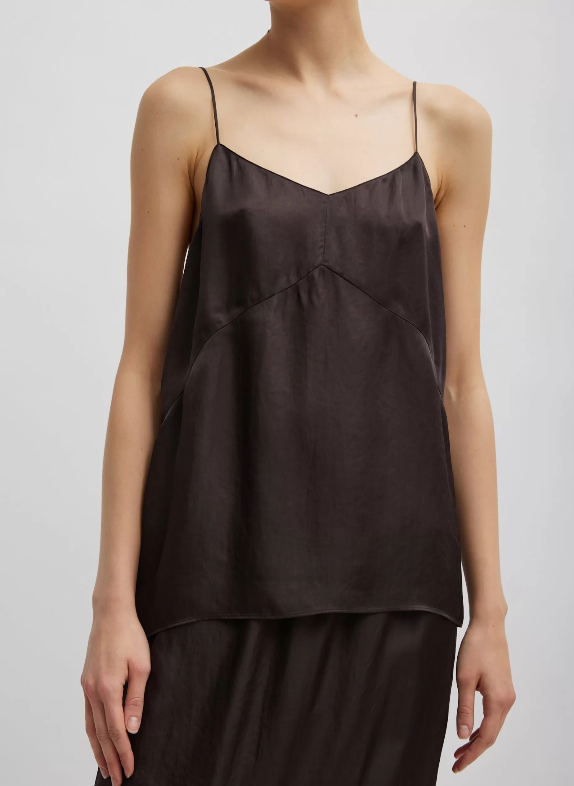 Tibi Tops | Fundamentals - WOFs-The Slip Cami