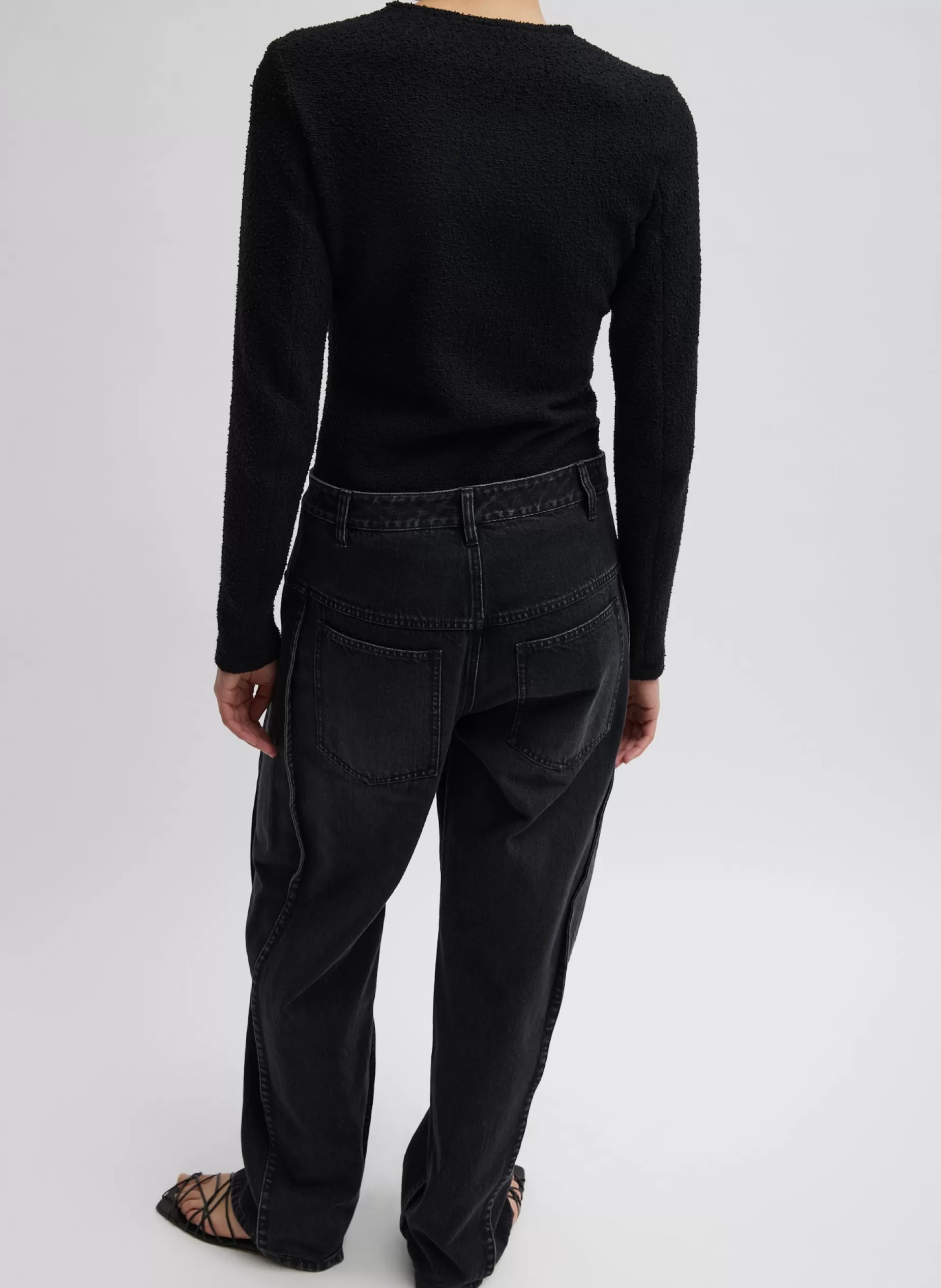 Tibi Denim | Pants & Shorts- Denim Tuck Jean