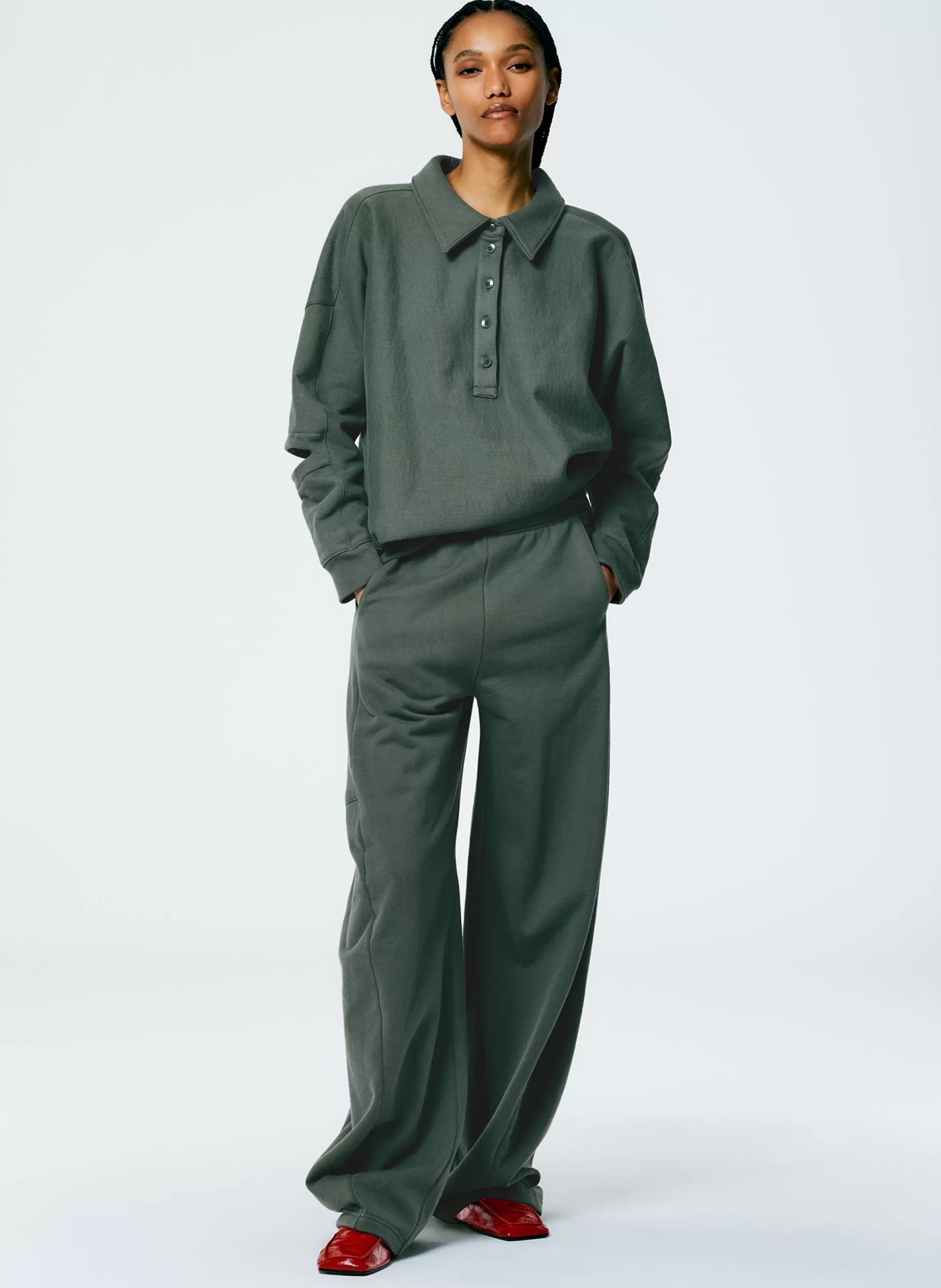 Tibi Leisure Sets | Pants & Shorts-Winslow Sweatpant - Petite