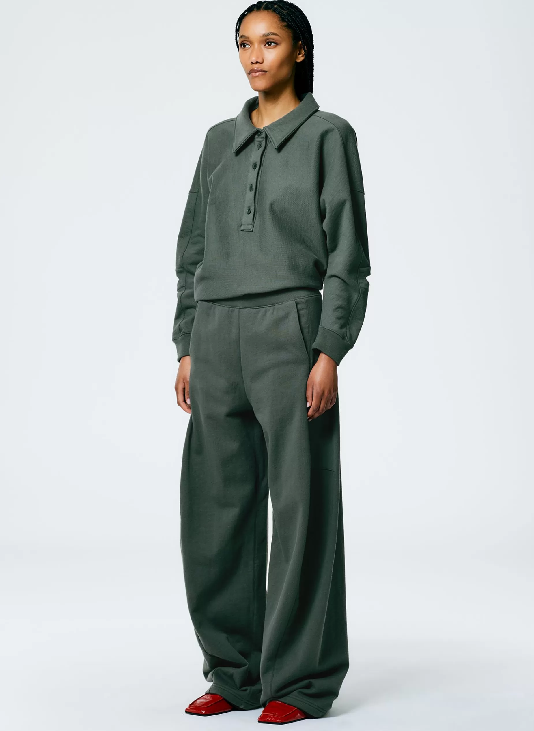 Tibi Leisure Sets | Pants & Shorts-Winslow Sweatpant - Petite